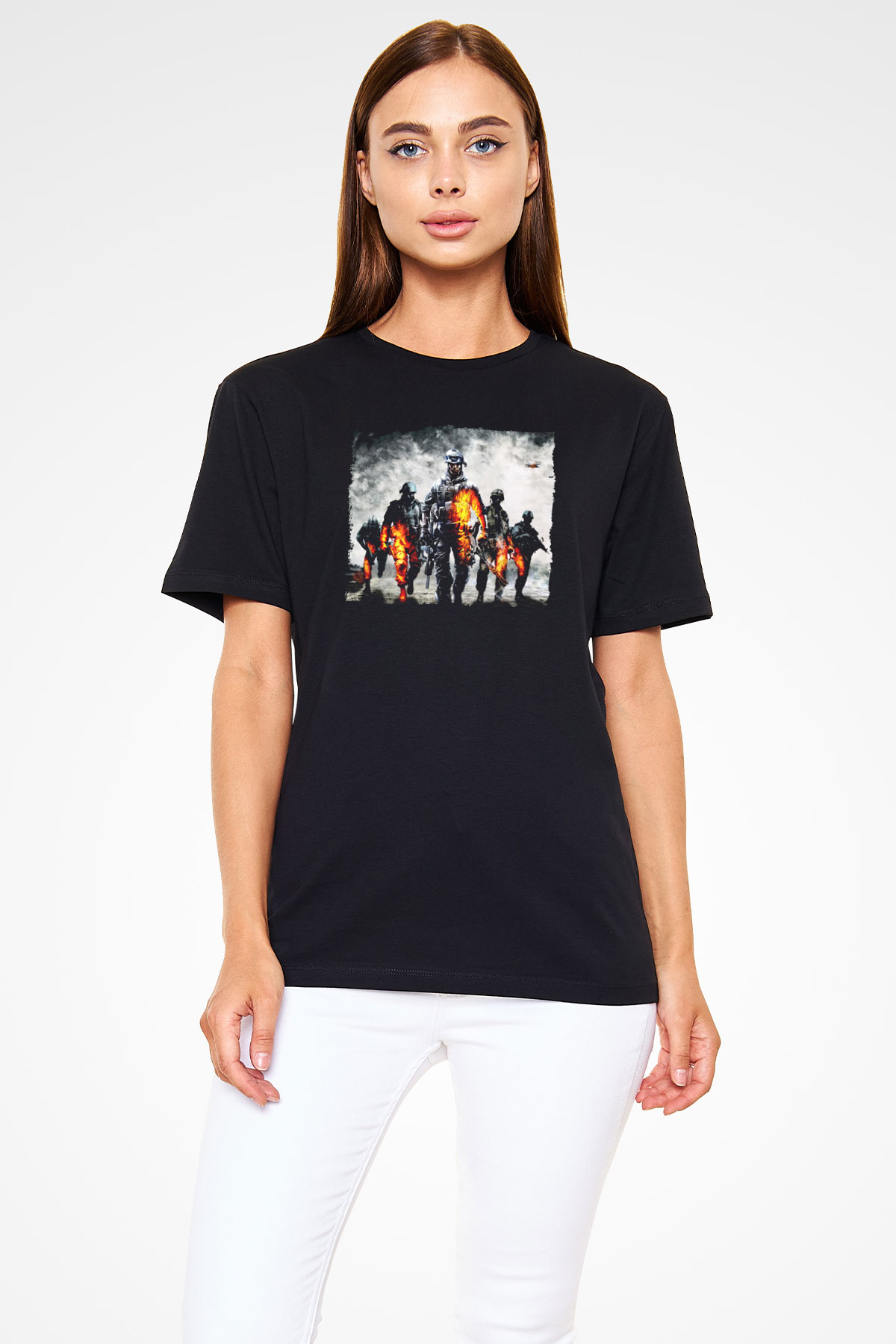 Battlefield Siyah Unisex Tişört T-Shirt