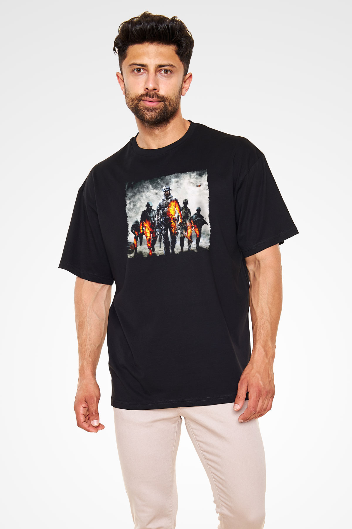 Battlefield Siyah Unisex Tişört T-Shirt