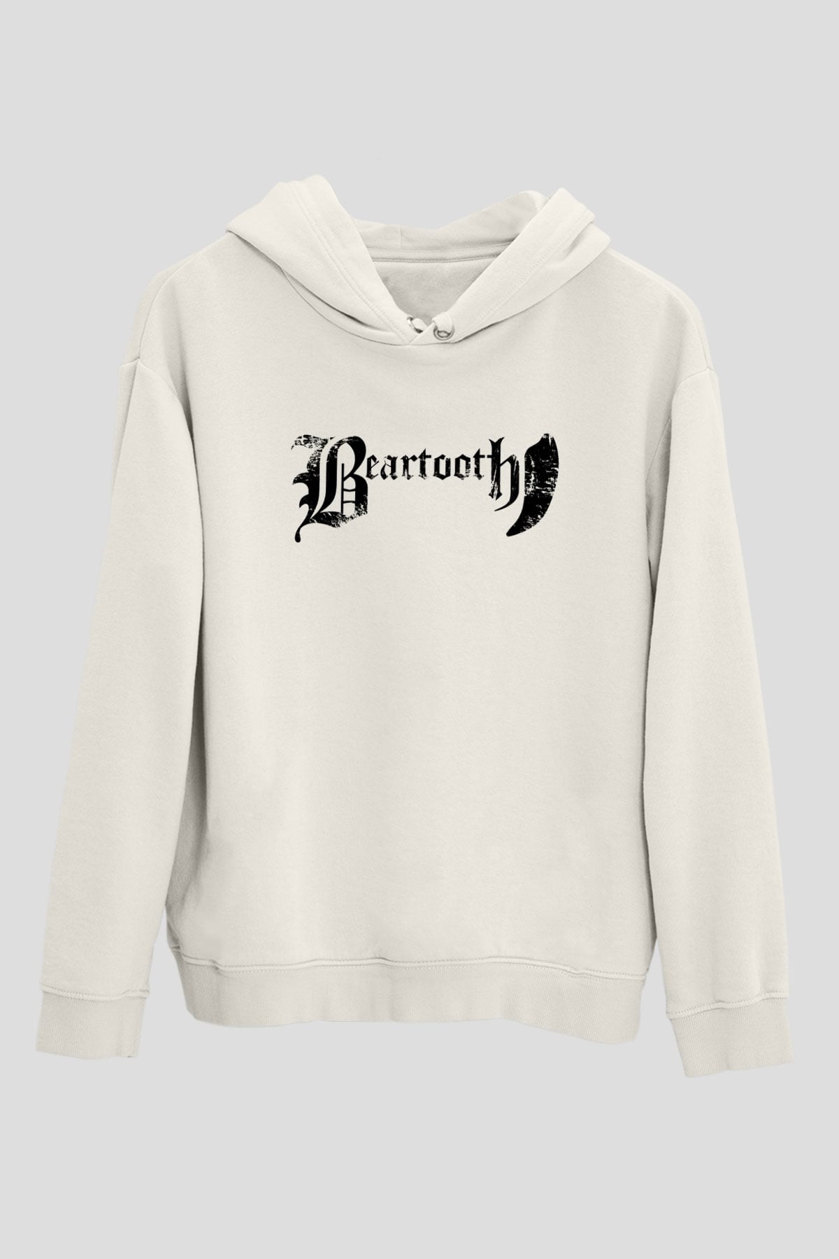 Beartooth Beyaz Unisex Kapşonlu Sweatshirt