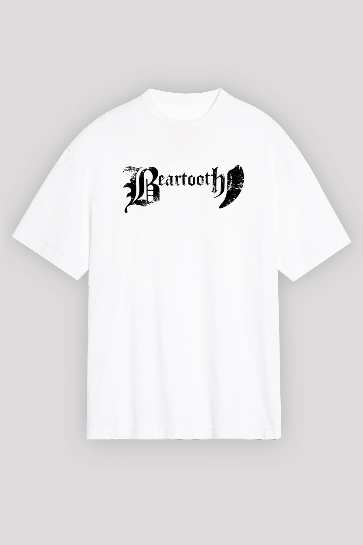Beartooth Beyaz Unisex Oversize Tişört T-Shirt