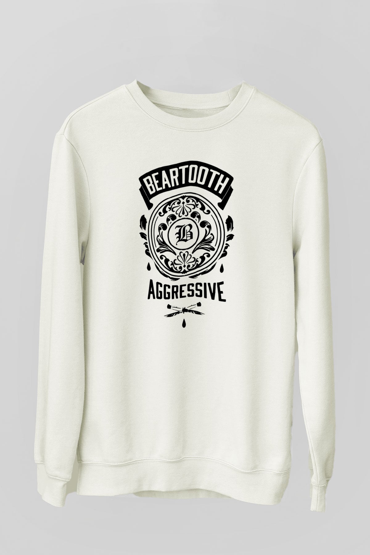 Beartooth Beyaz Unisex Sweatshirt