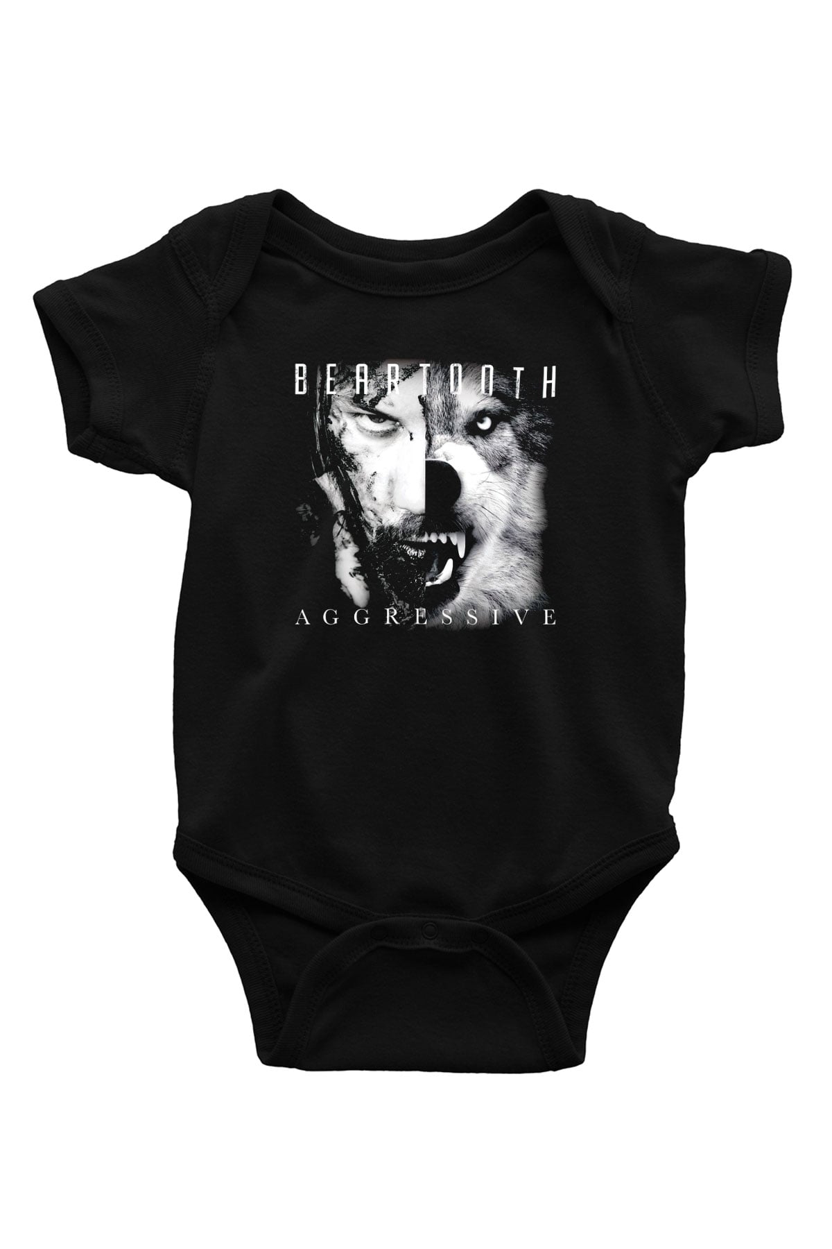 Beartooth Siyah Bebek Body - Zıbın