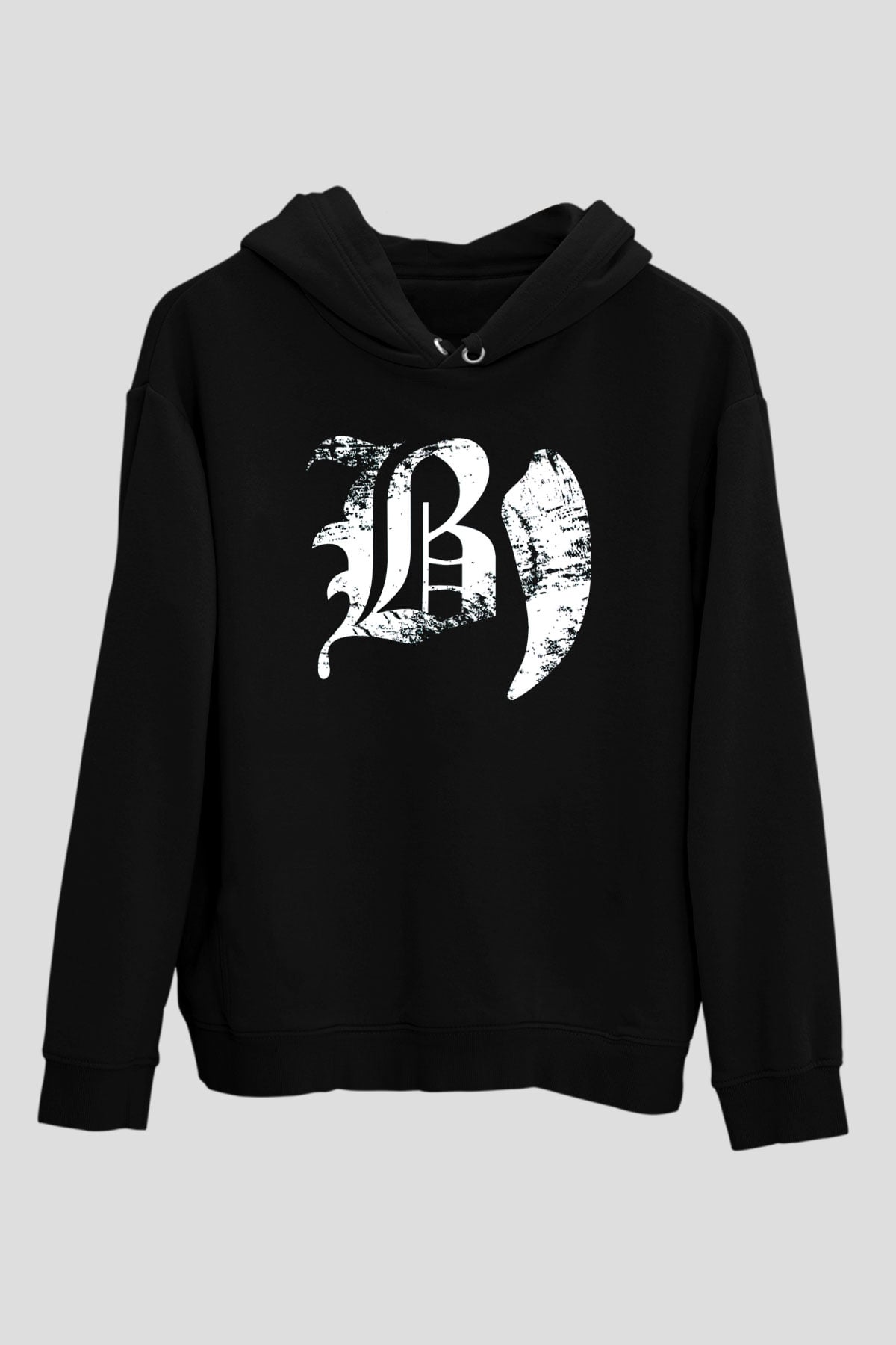 Beartooth Siyah Unisex Kapüşonlu Sweatshirt