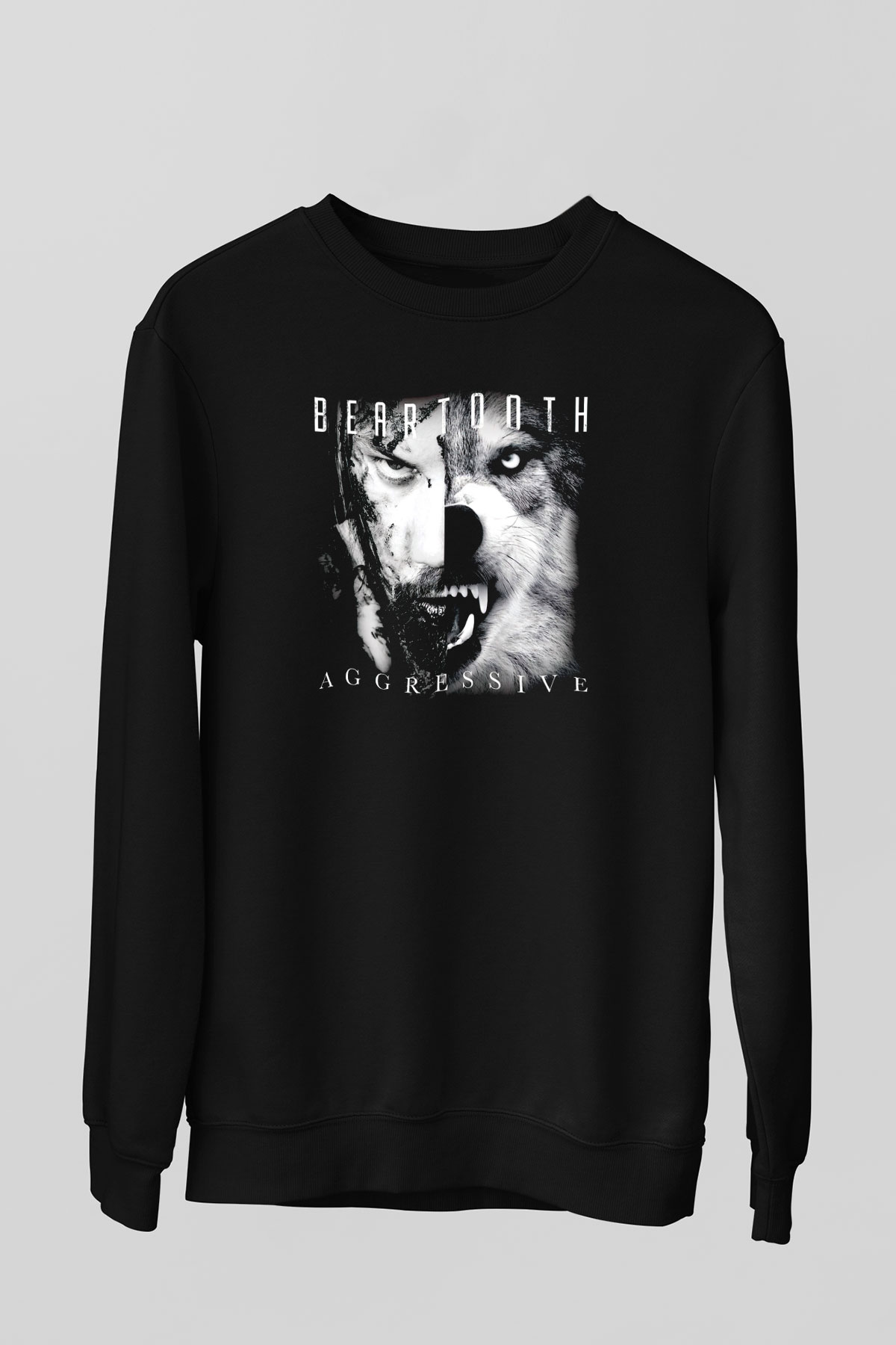 Beartooth Siyah Unisex Sweatshirt