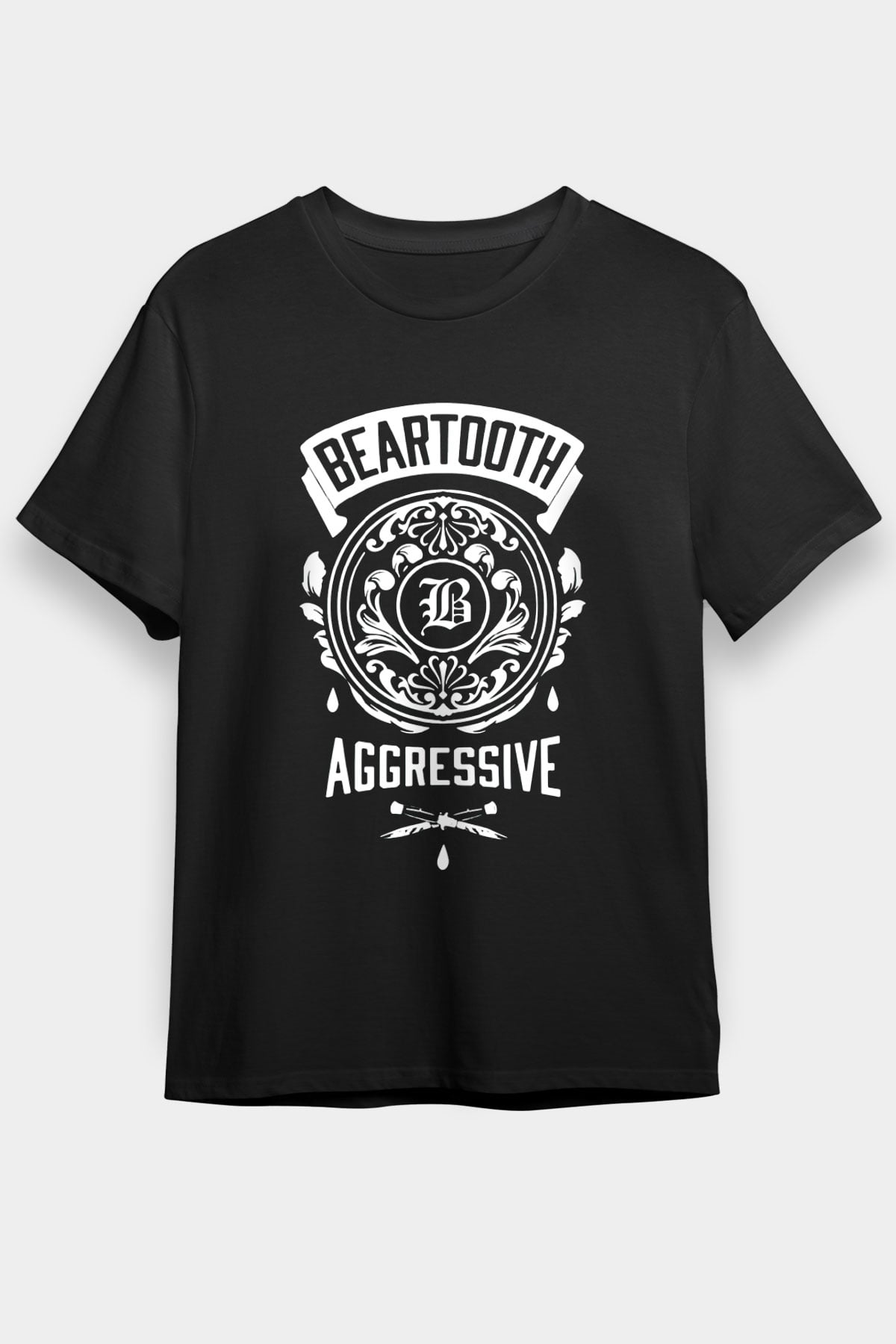 Beartooth Siyah Unisex Tişört T-Shirt - TişörtFabrikası