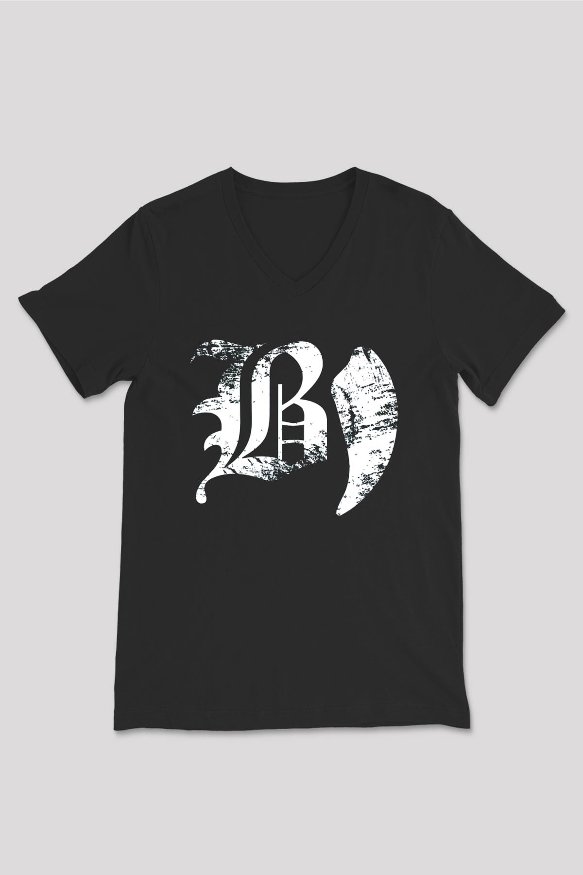 Beartooth Siyah Unisex V Yaka Tişört