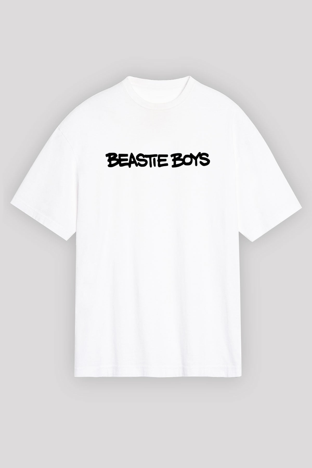 Beastie Boys Beyaz Unisex Oversize Tişört T-Shirt