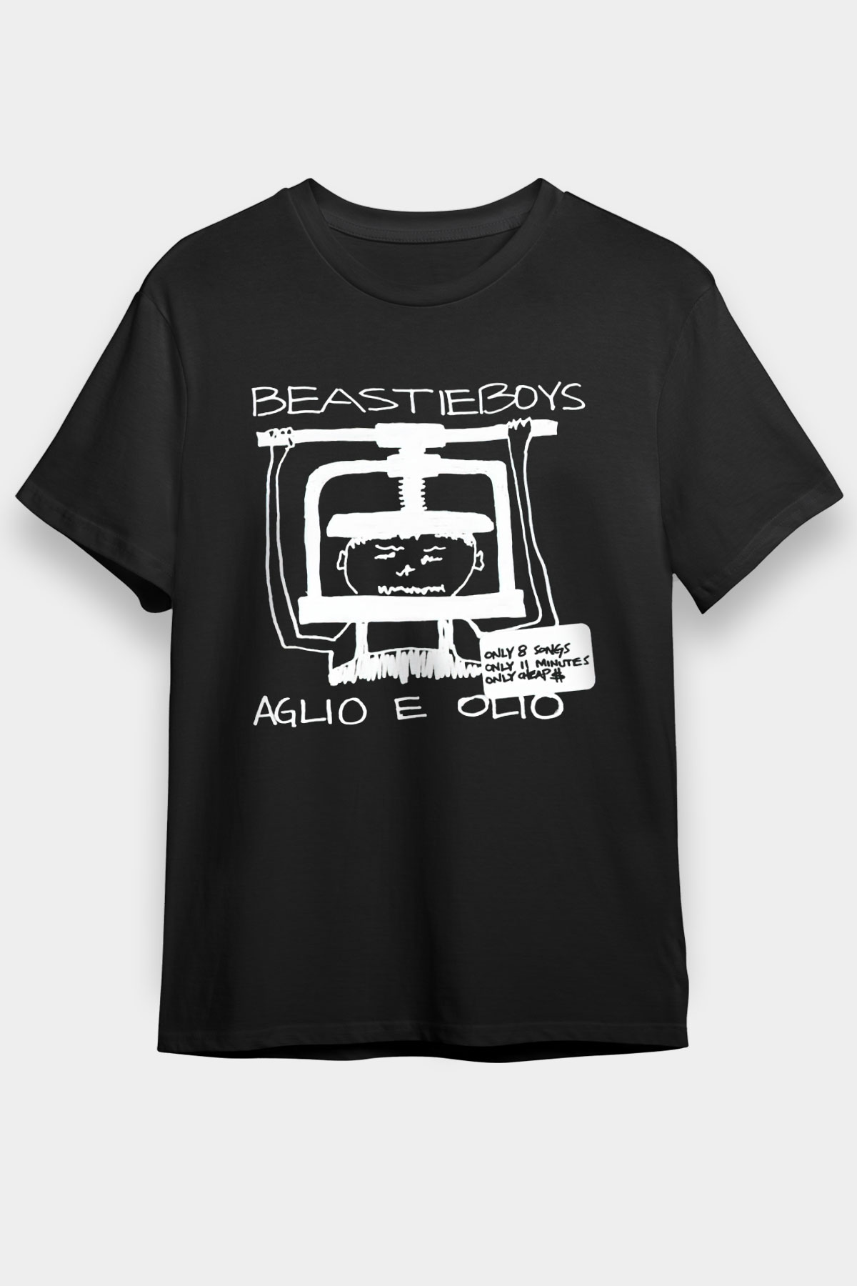 Beastie Boys Siyah Unisex Tişört T-Shirt - TişörtFabrikası
