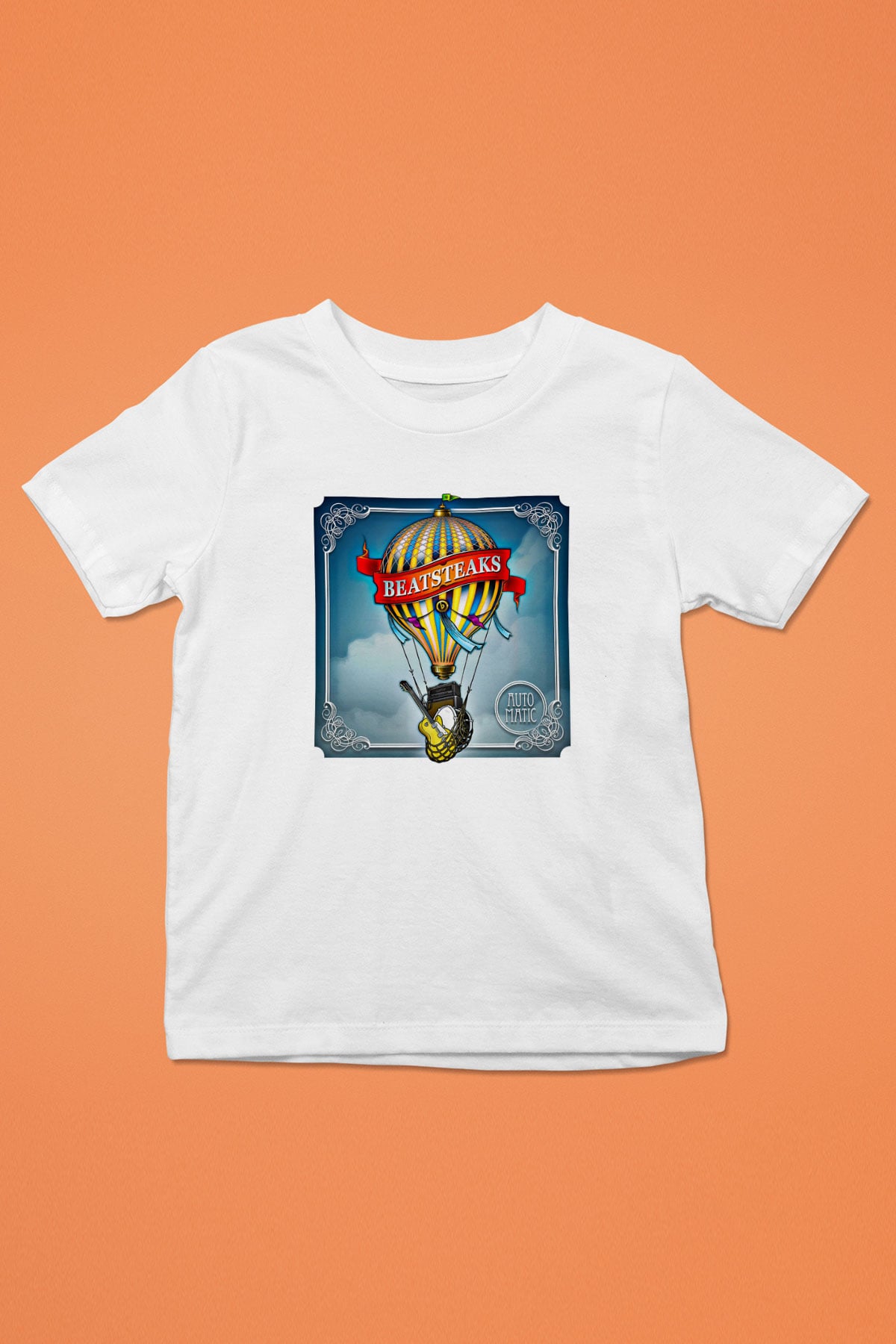 Beatsteaks Baskılı Unisex Beyaz Çocuk Tişört
