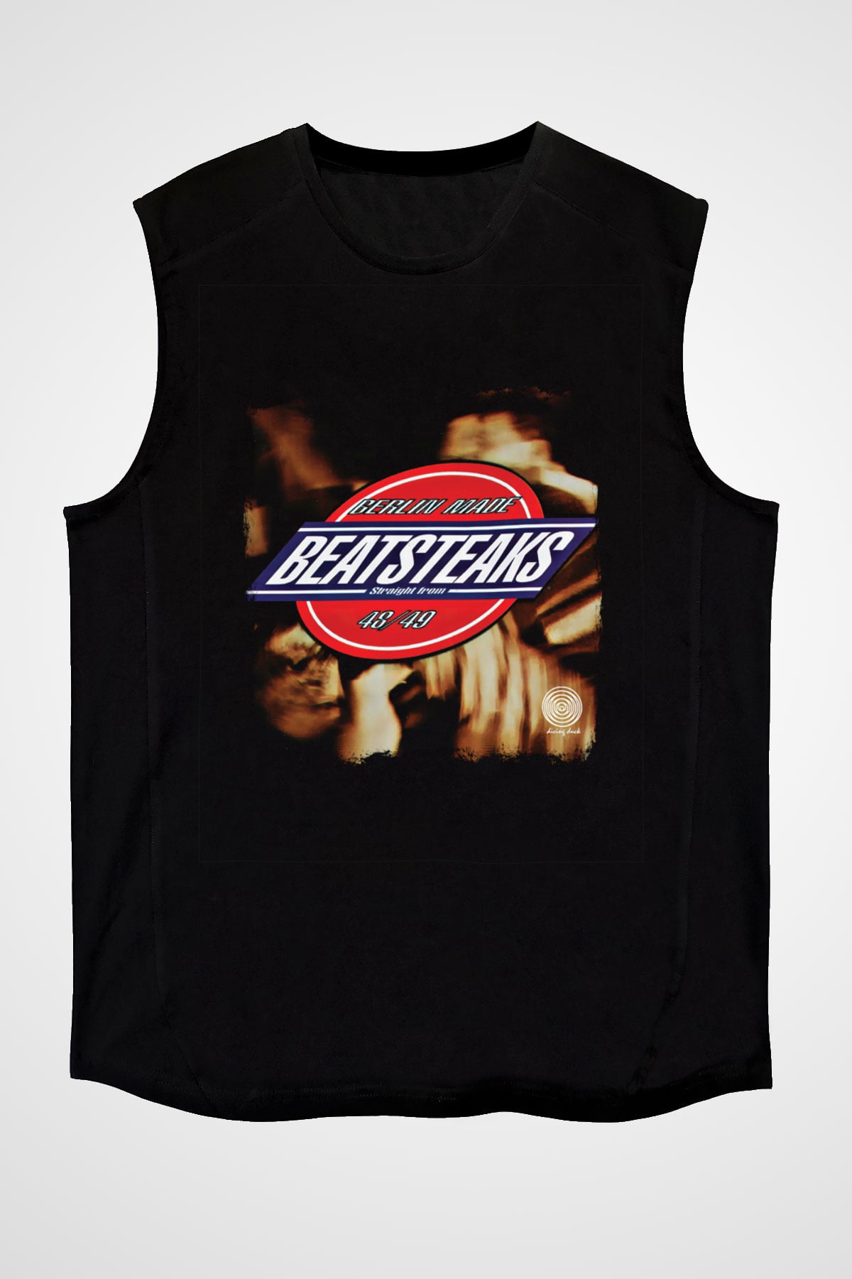 Beatsteaks Baskılı Unisex Siyah Kolsuz Tişört