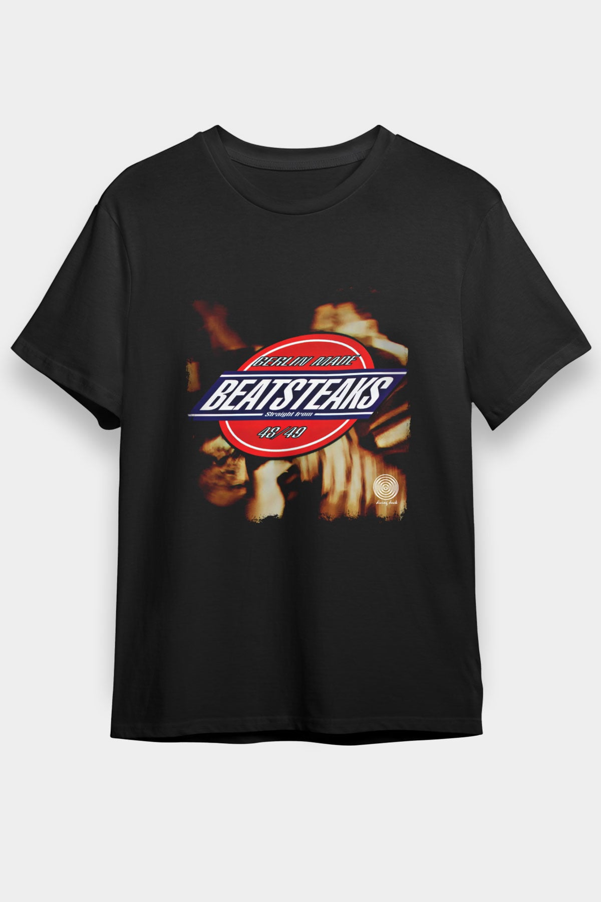Beatsteaks Baskılı Unisex Siyah Tişört
