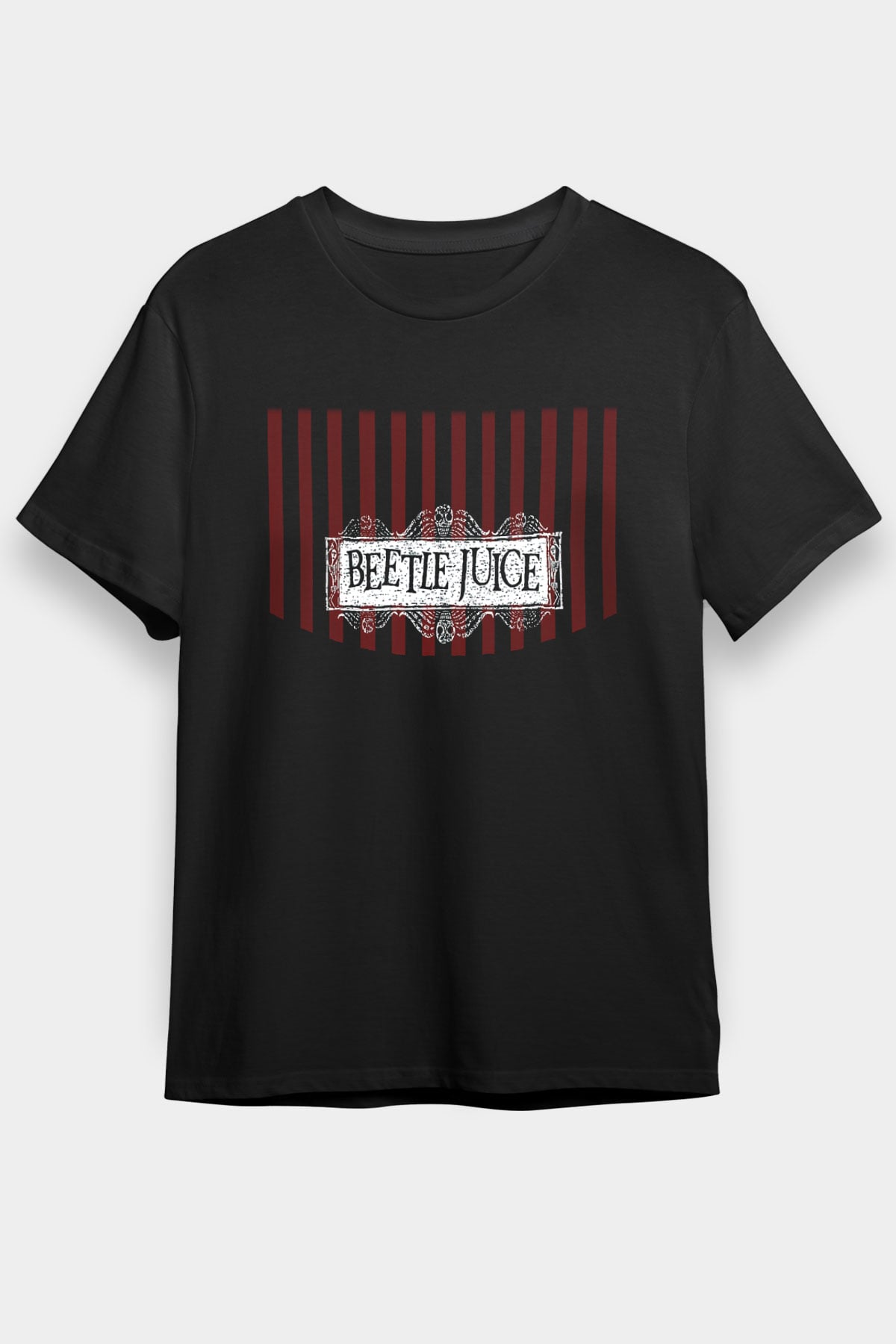 Beetlejuice Beterböcek Siyah Unisex Tişört