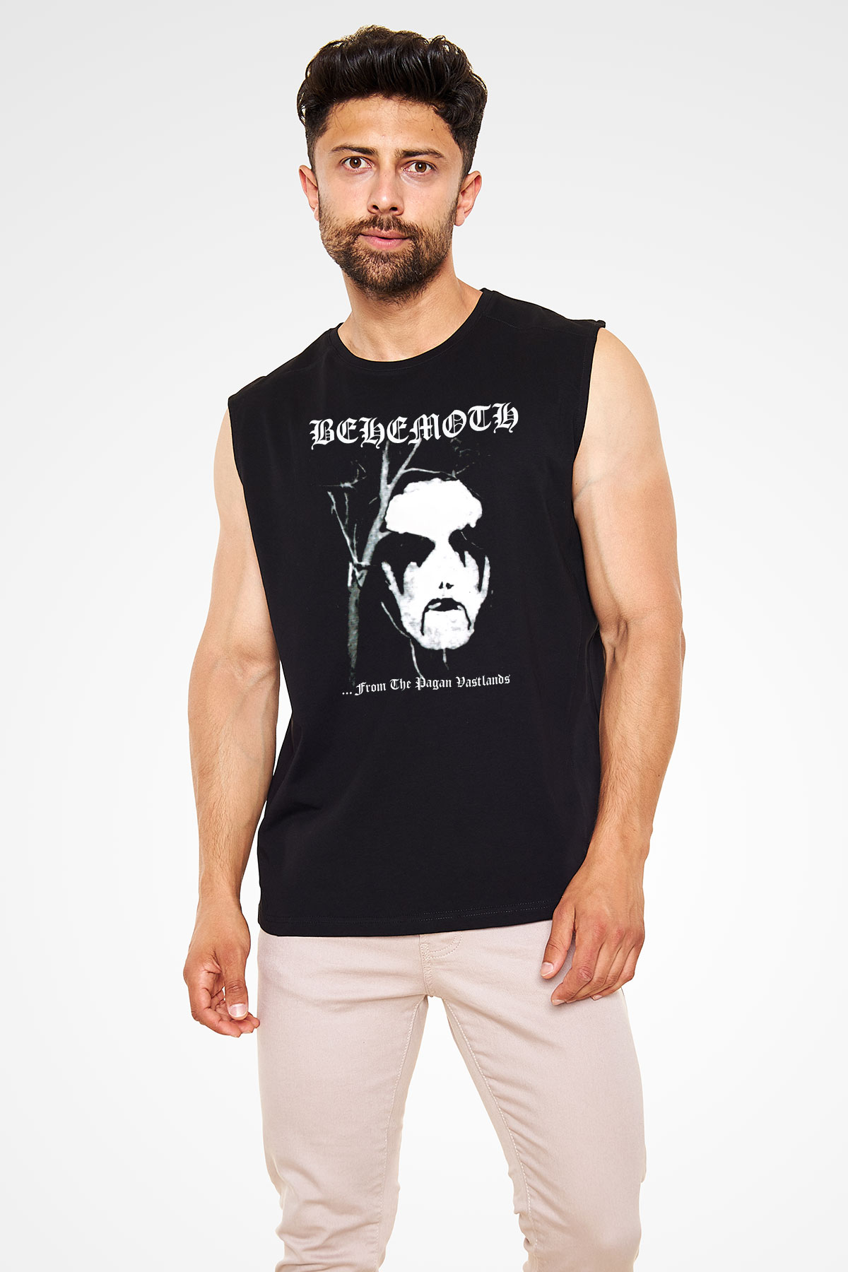 Behemoth Siyah Unisex Kolsuz Tişört