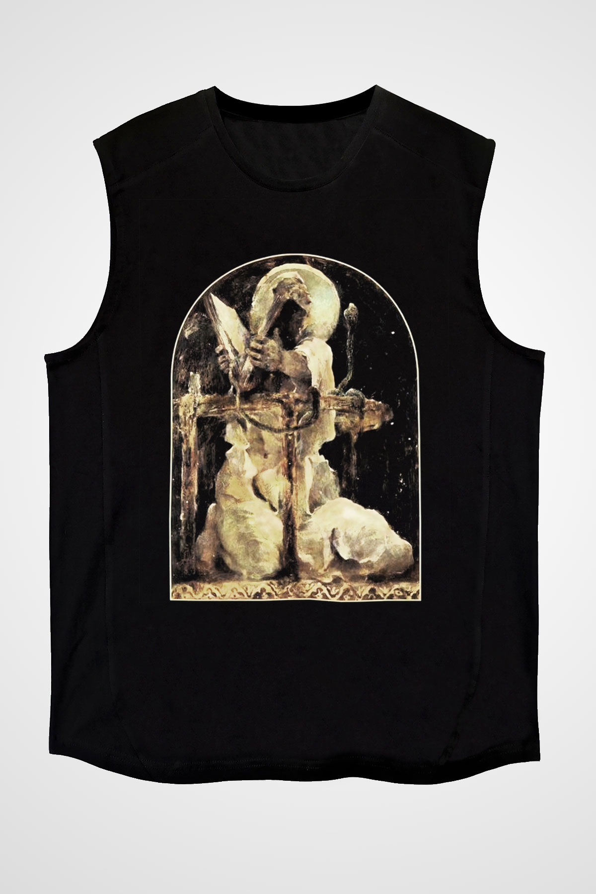 Behemoth Siyah Unisex Kolsuz Tişört