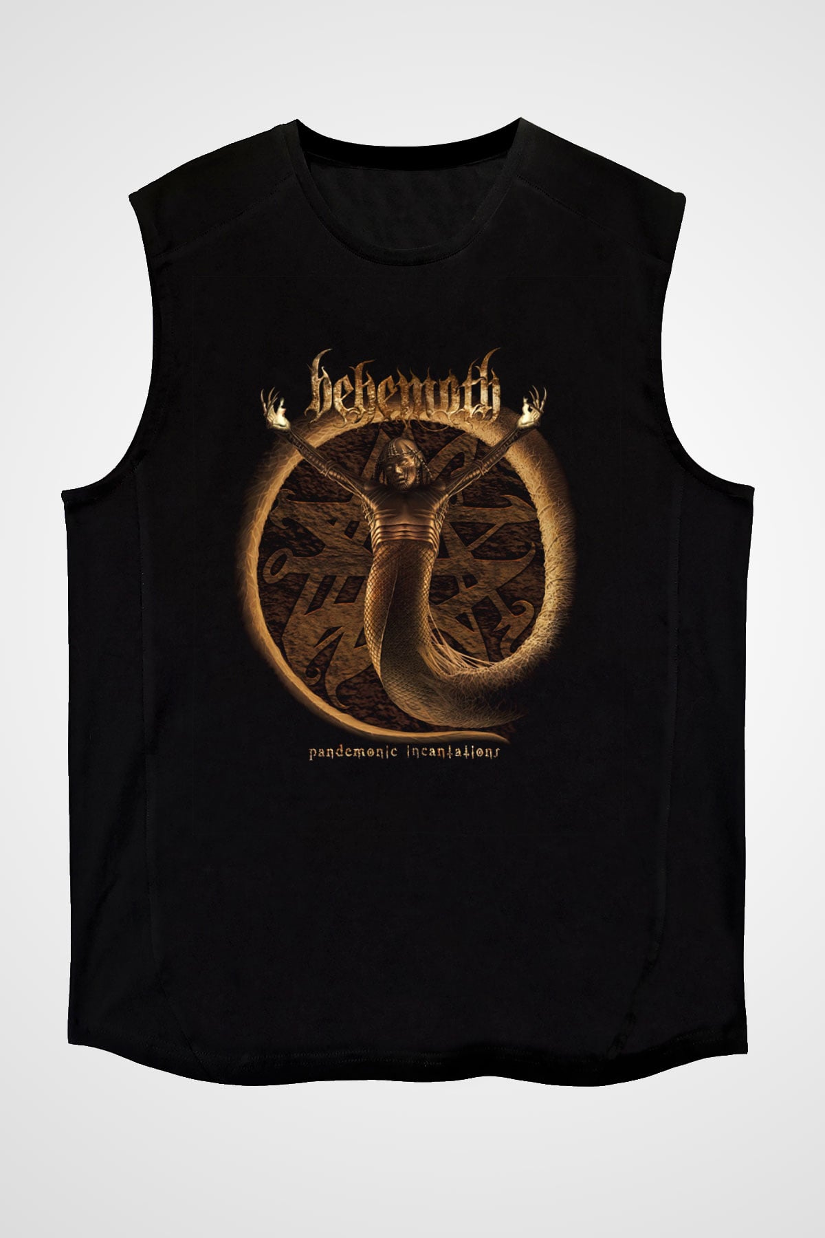 Behemoth Siyah Unisex Kolsuz Tişört
