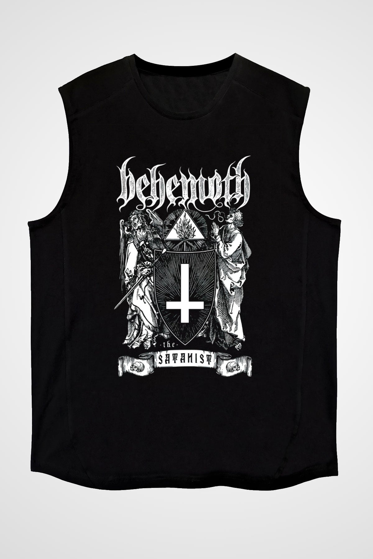 Behemoth Siyah Unisex Kolsuz Tişört