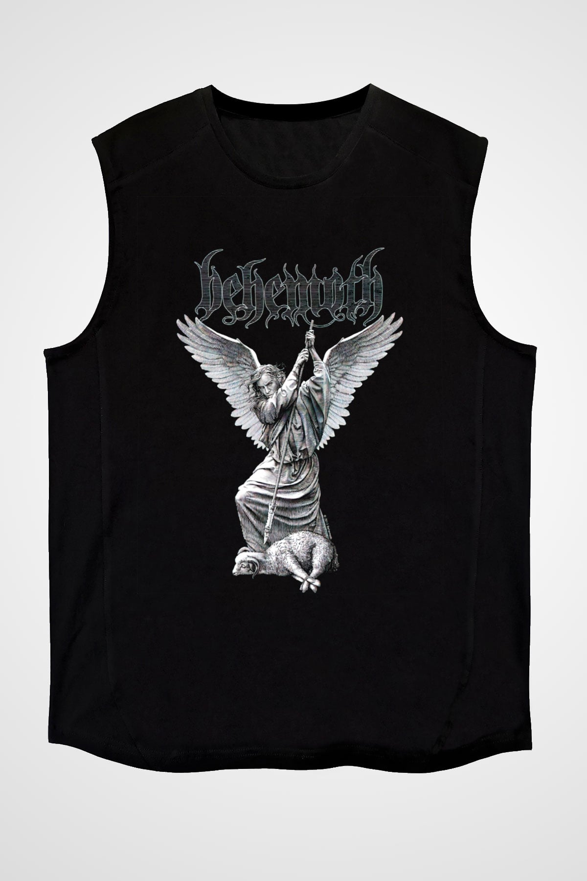 Behemoth Siyah Unisex Kolsuz Tişört