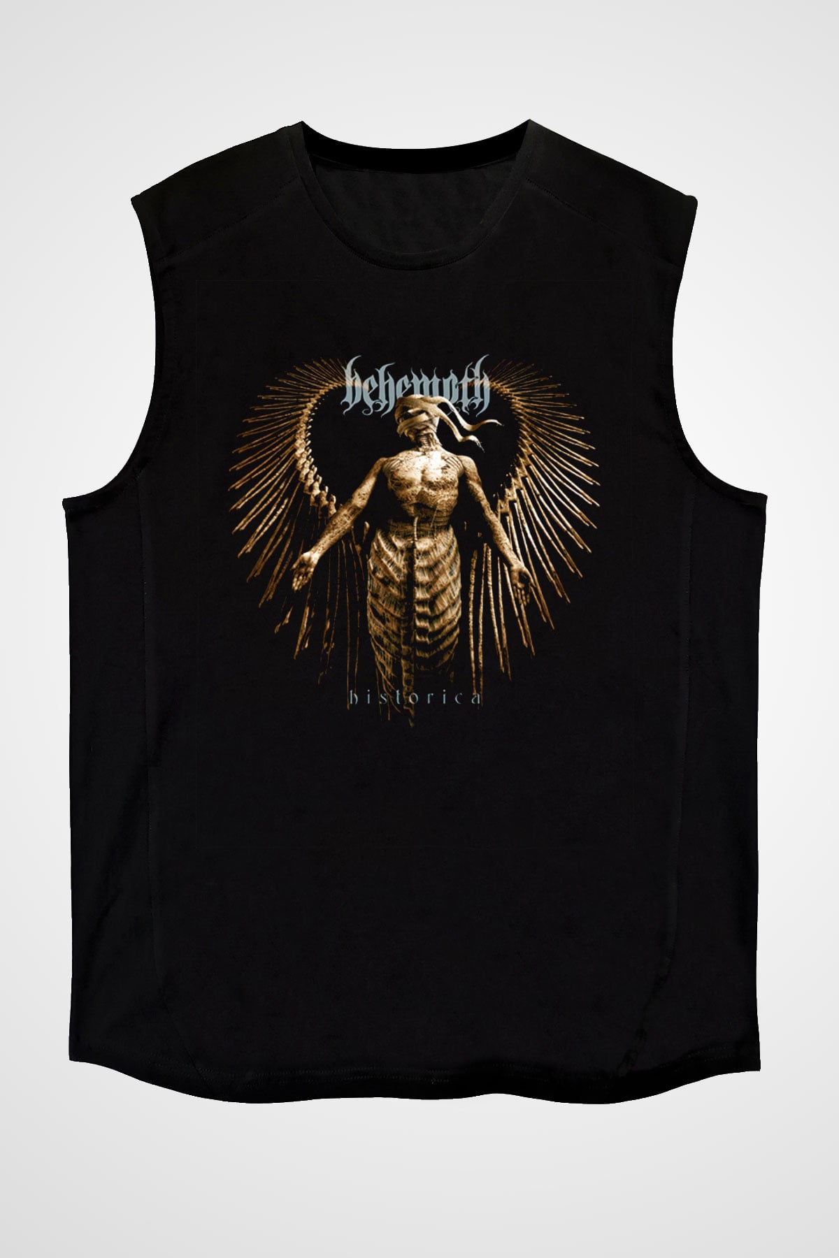 Behemoth Siyah Unisex Kolsuz Tişört