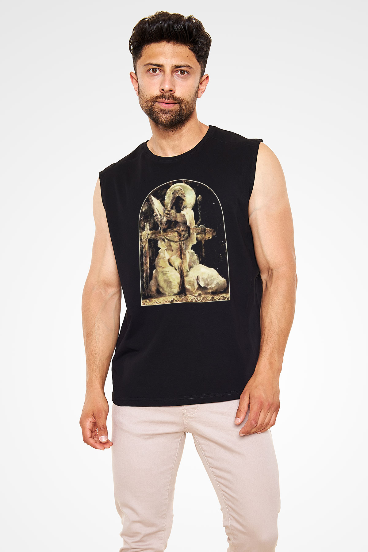 Behemoth Siyah Unisex Kolsuz Tişört