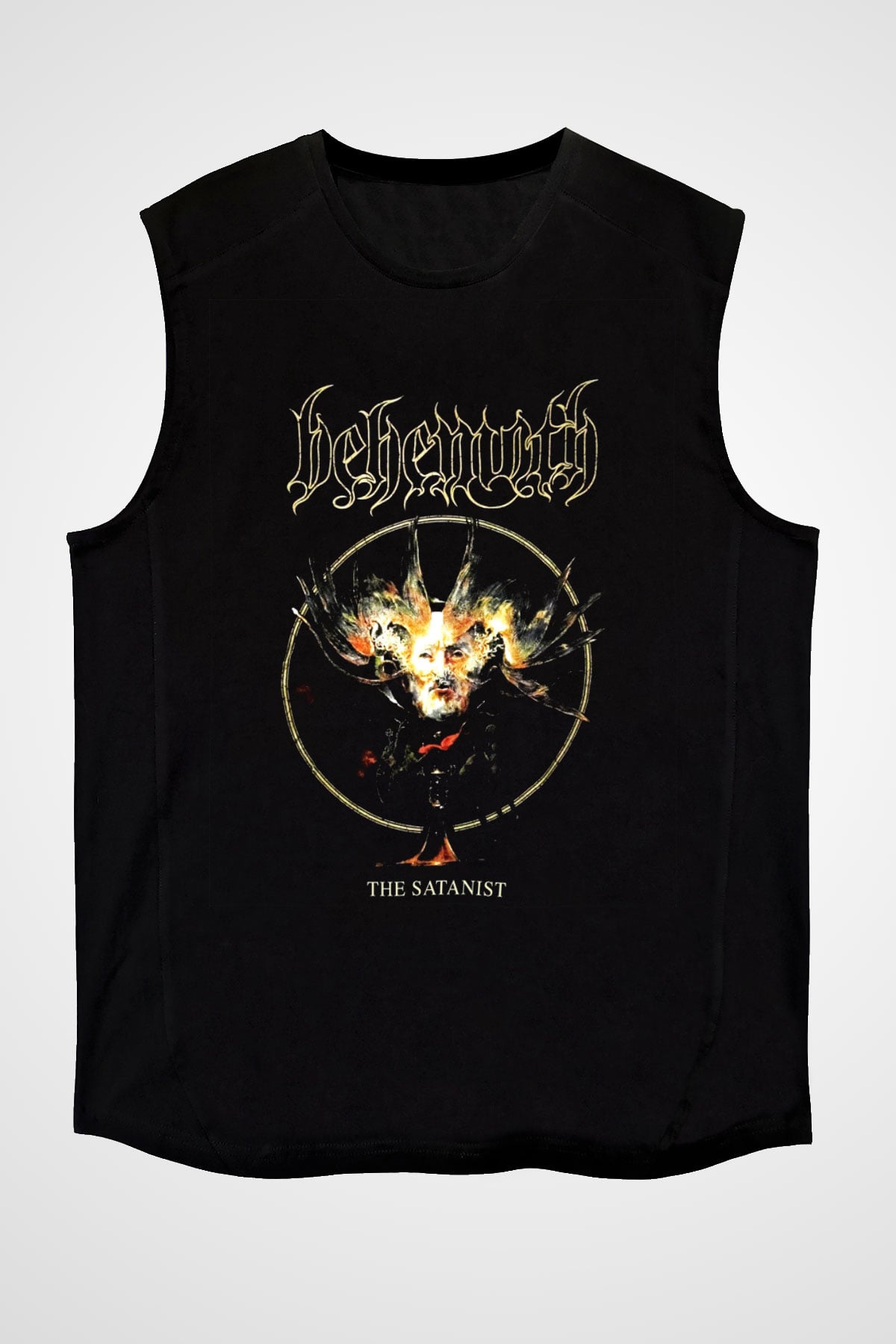 Behemoth Siyah Unisex Kolsuz Tişört