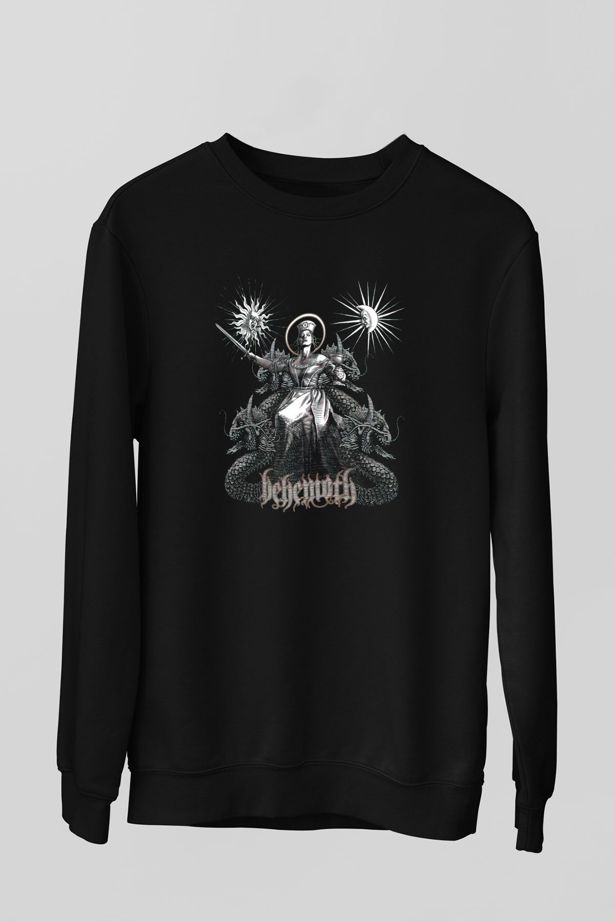 Behemoth Siyah Unisex Sweatshirt