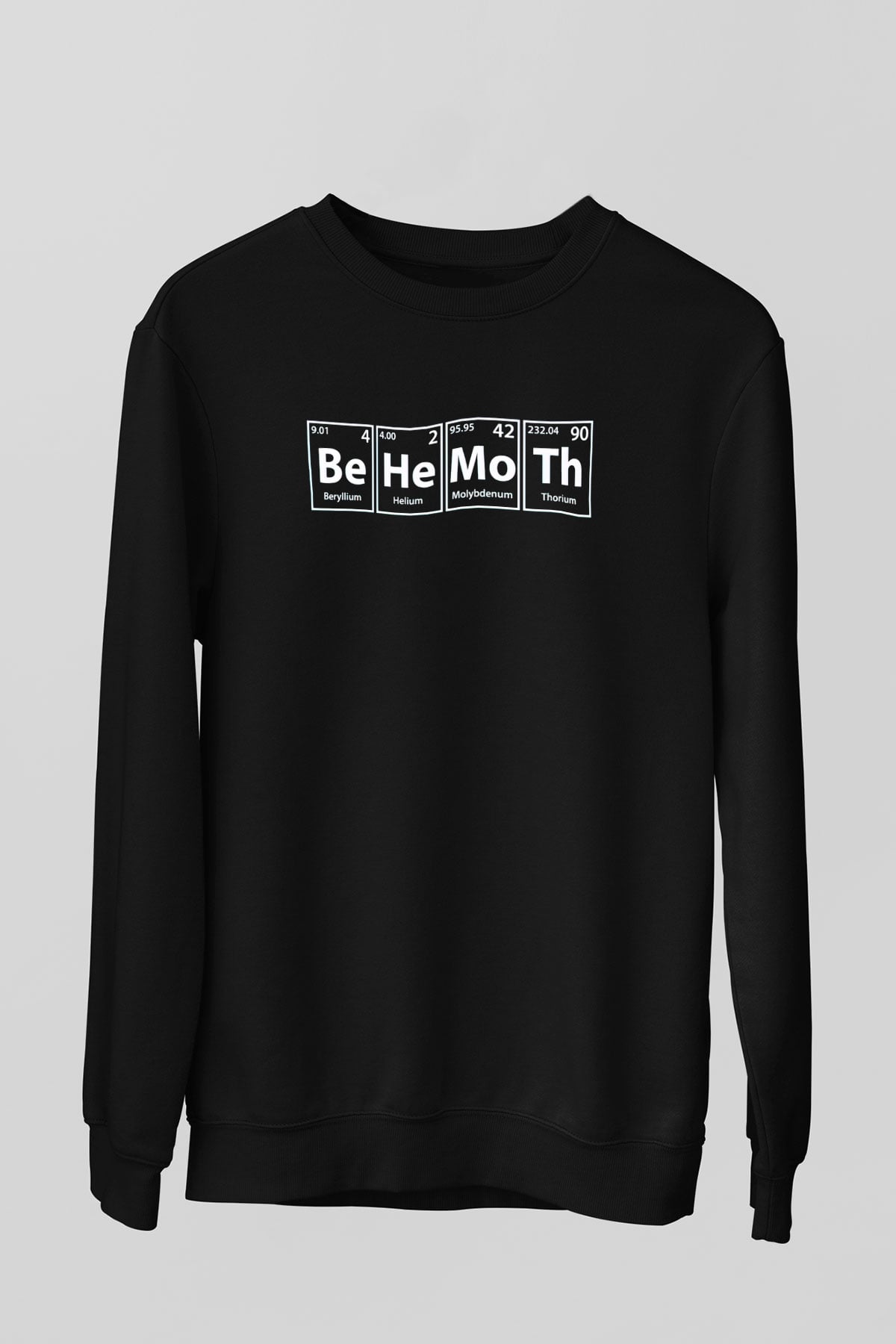 Behemoth Siyah Unisex Sweatshirt