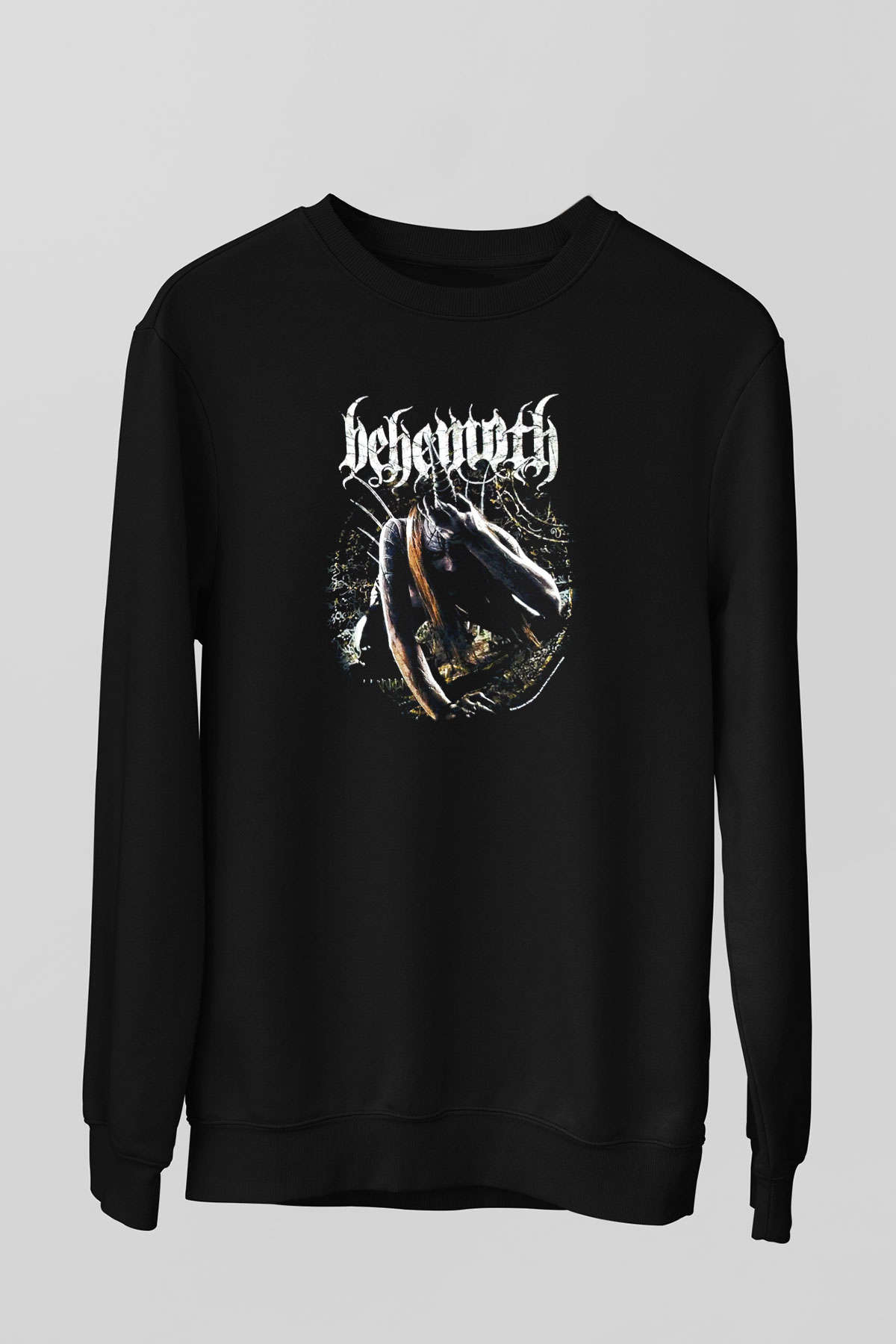Behemoth Siyah Unisex Sweatshirt