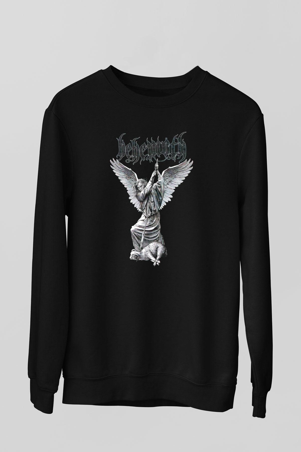 Behemoth Siyah Unisex Sweatshirt