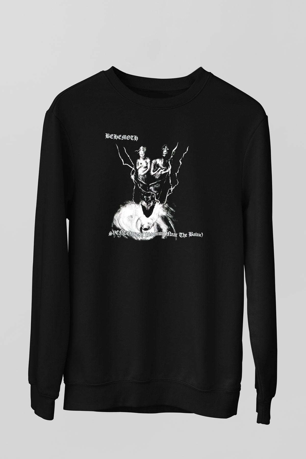 Behemoth Siyah Unisex Sweatshirt