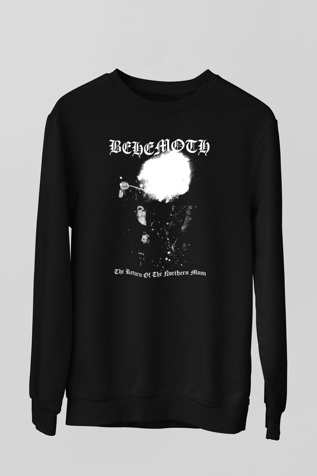 Behemoth Siyah Unisex Sweatshirt