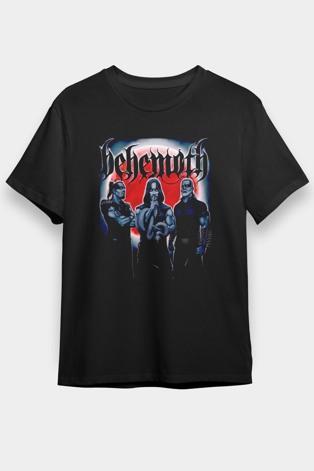 Behemoth Siyah Unisex Tişört T-Shirt - TişörtFabrikası