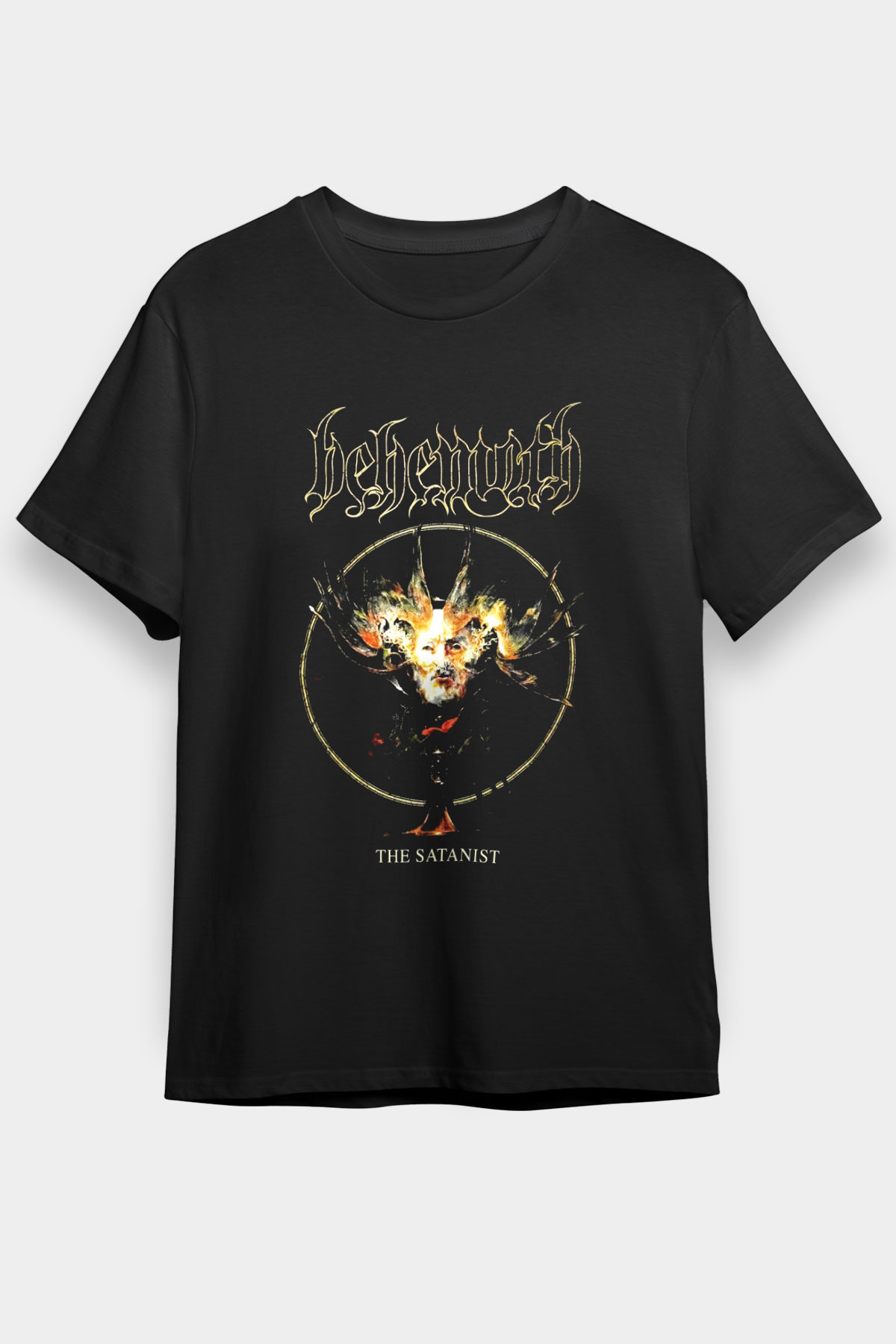 Behemoth Siyah Unisex Tişört T-Shirt - TişörtFabrikası