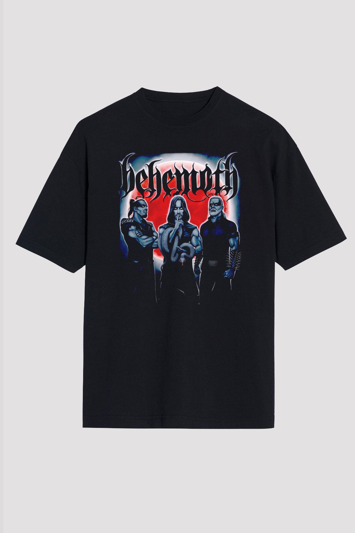 Behemoth Siyah Unisex Tişört T-Shirt - TişörtFabrikası