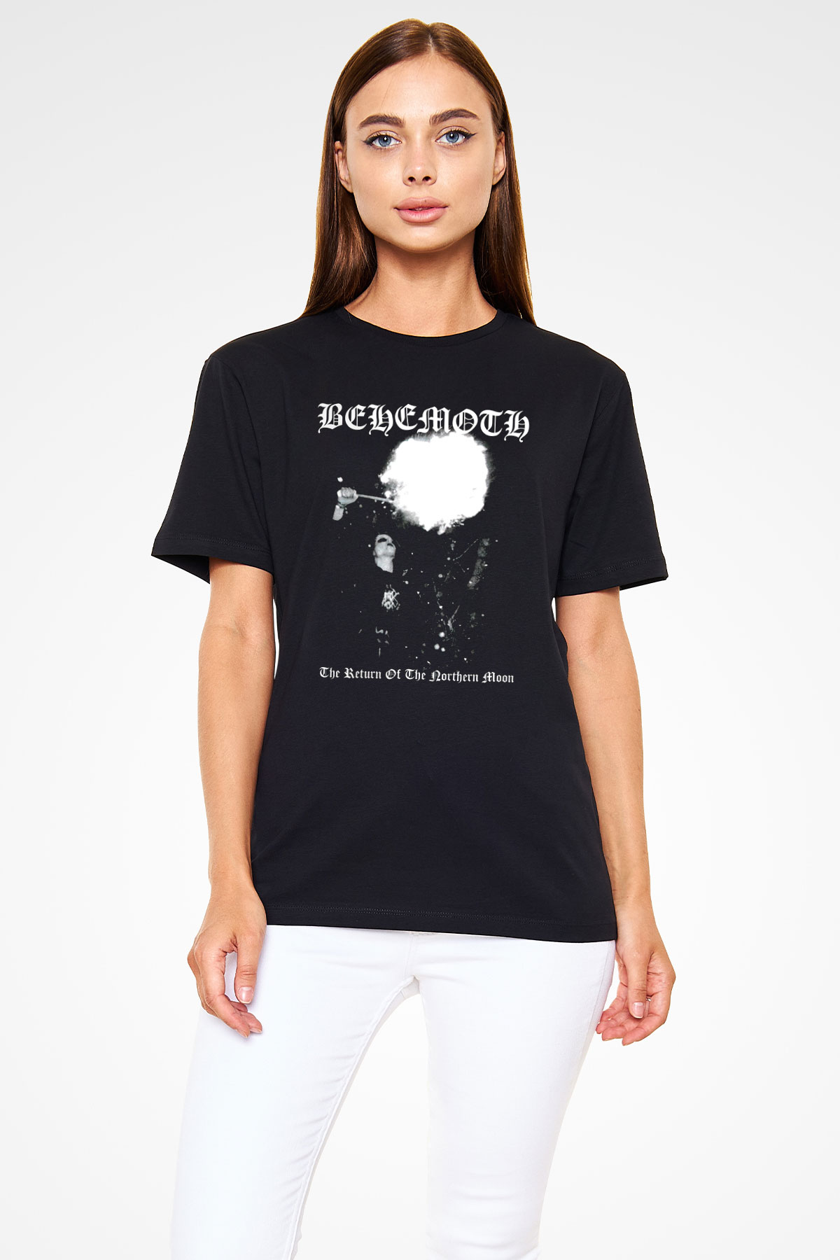 Behemoth Siyah Unisex Tişört T-Shirt - TişörtFabrikası