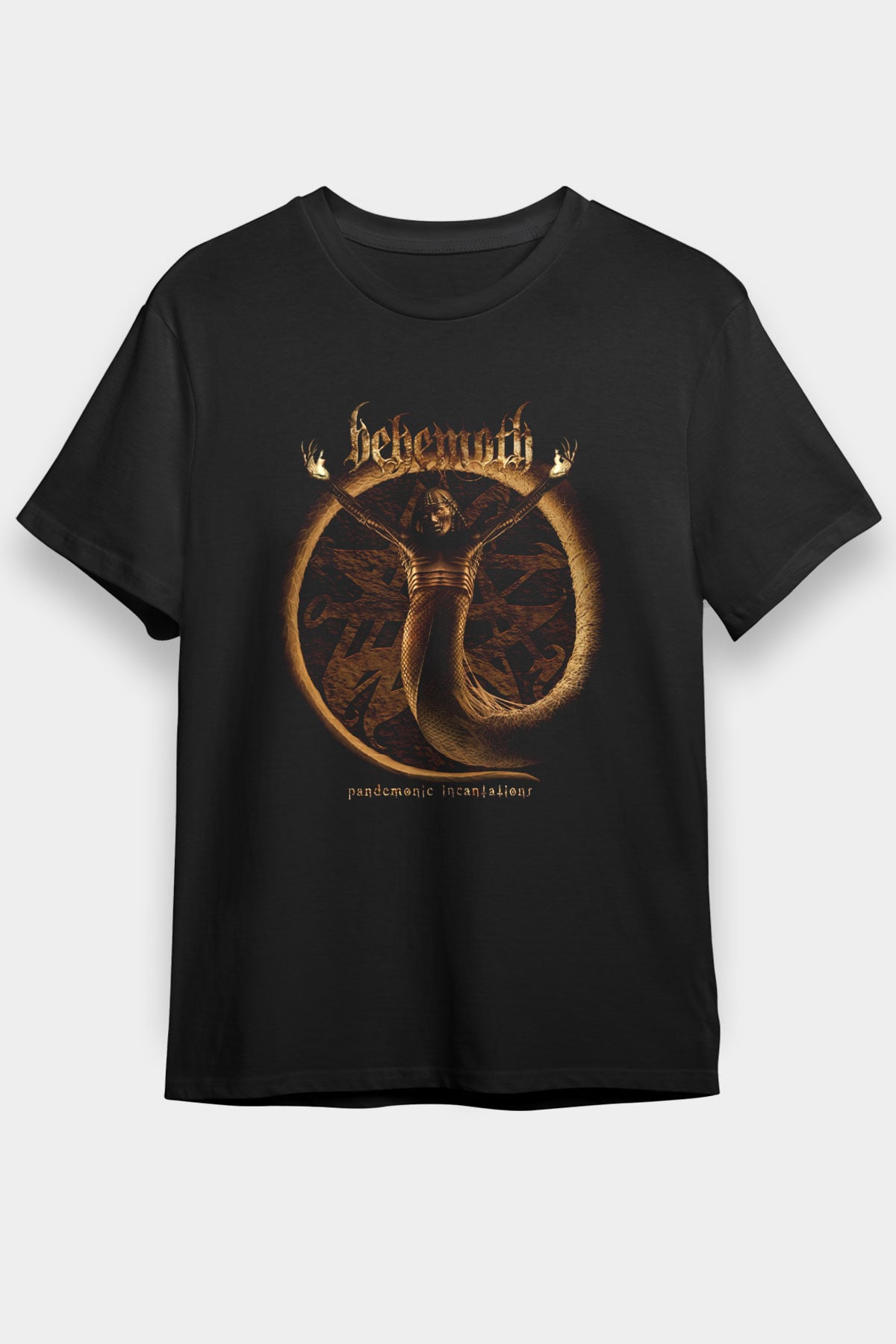 Behemoth Siyah Unisex Tişört T-Shirt - TişörtFabrikası