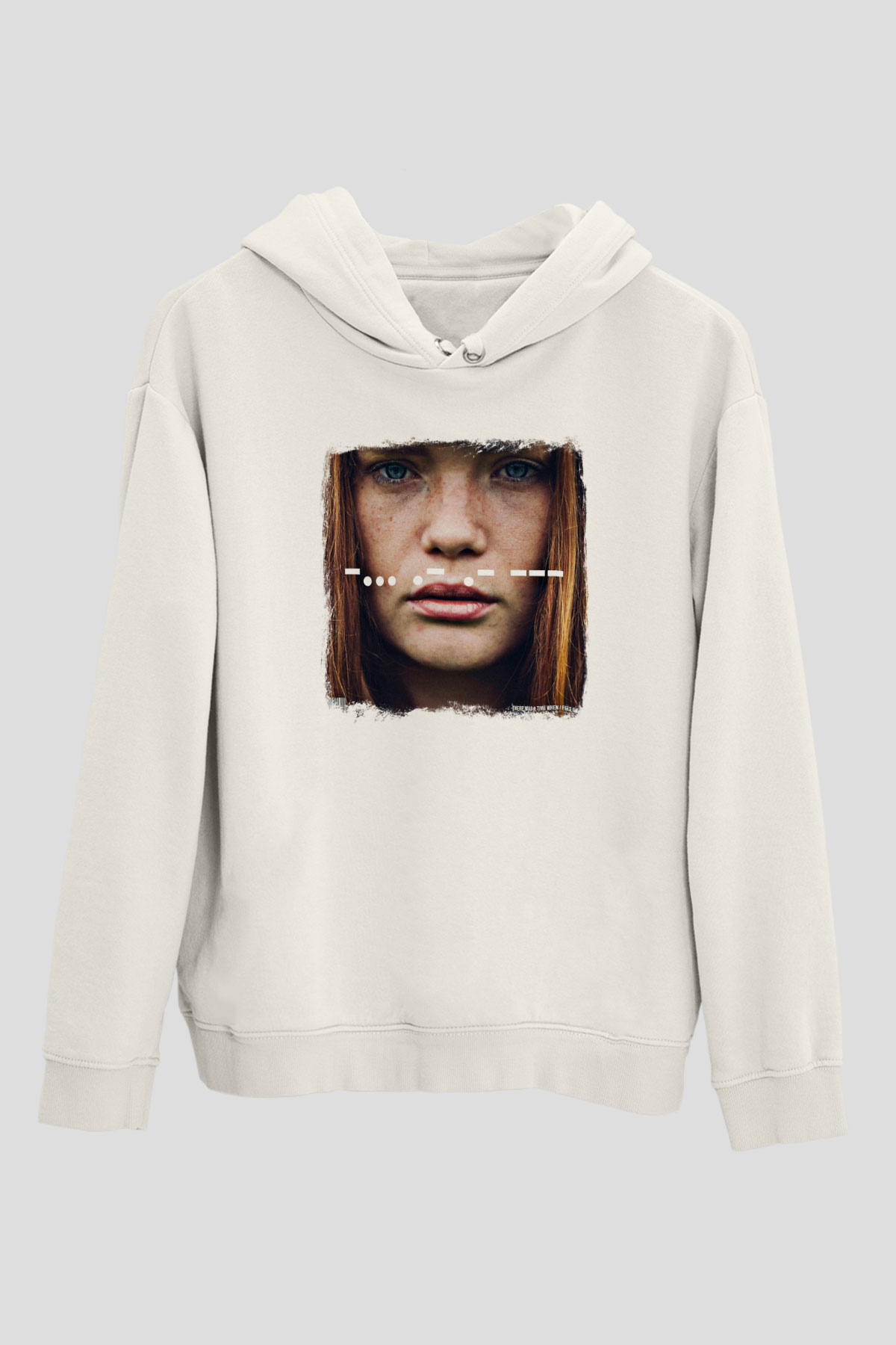 Being as an Ocean Baskılı Unisex Beyaz Hoodie