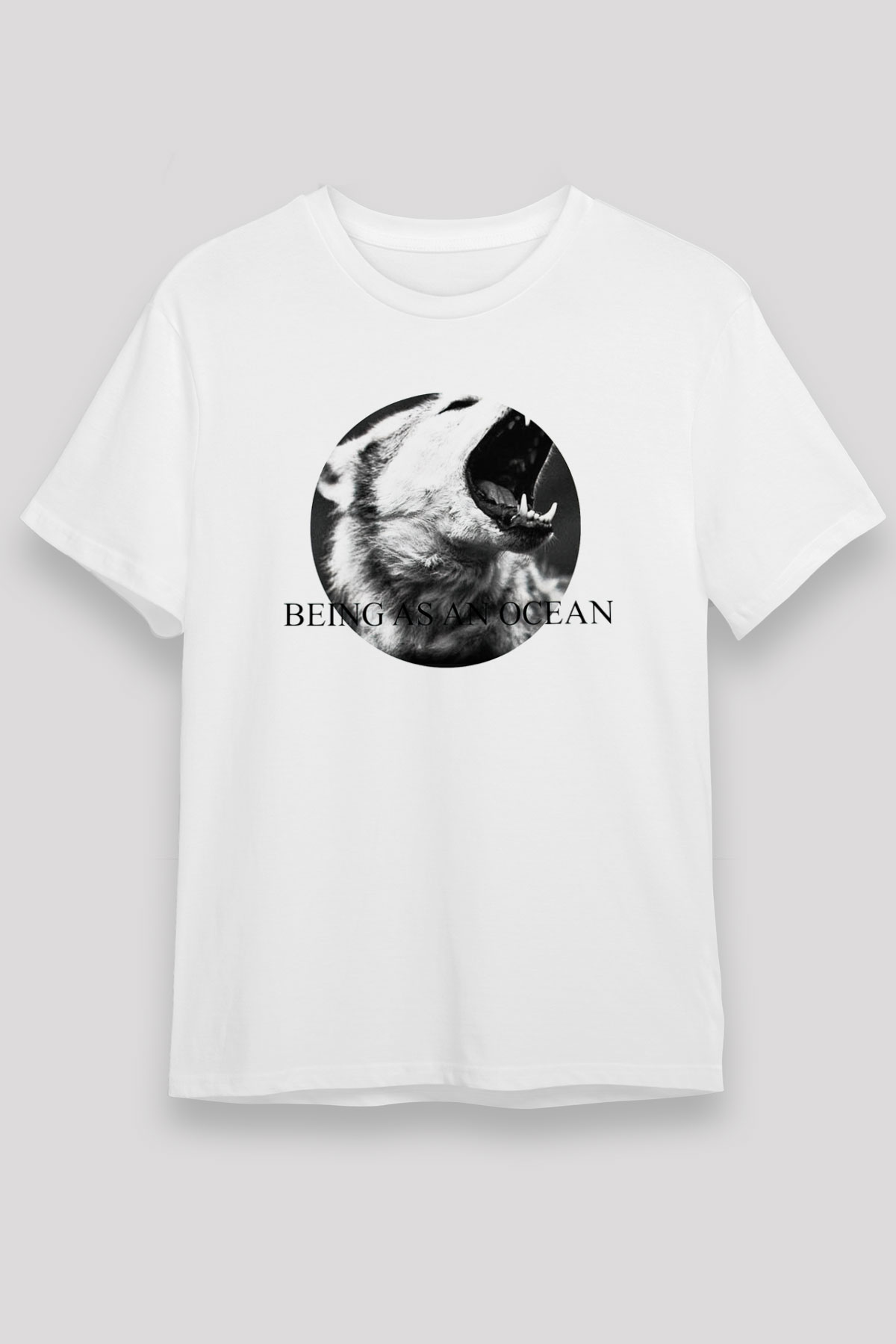 Being as an Ocean Beyaz Unisex Tişört T-Shirt - TişörtFabrikası