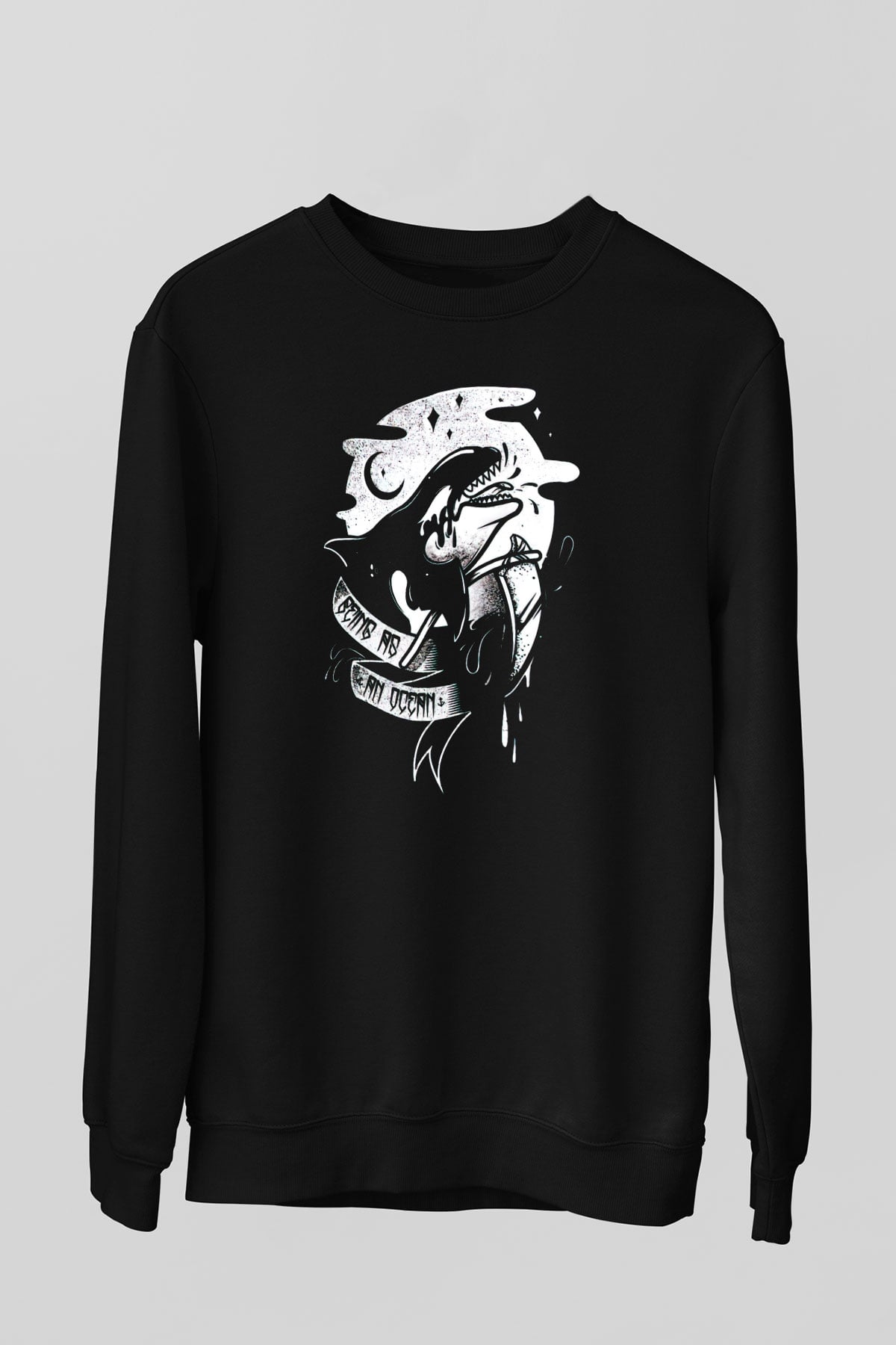 Being as an Ocean Siyah Unisex Sweatshirt