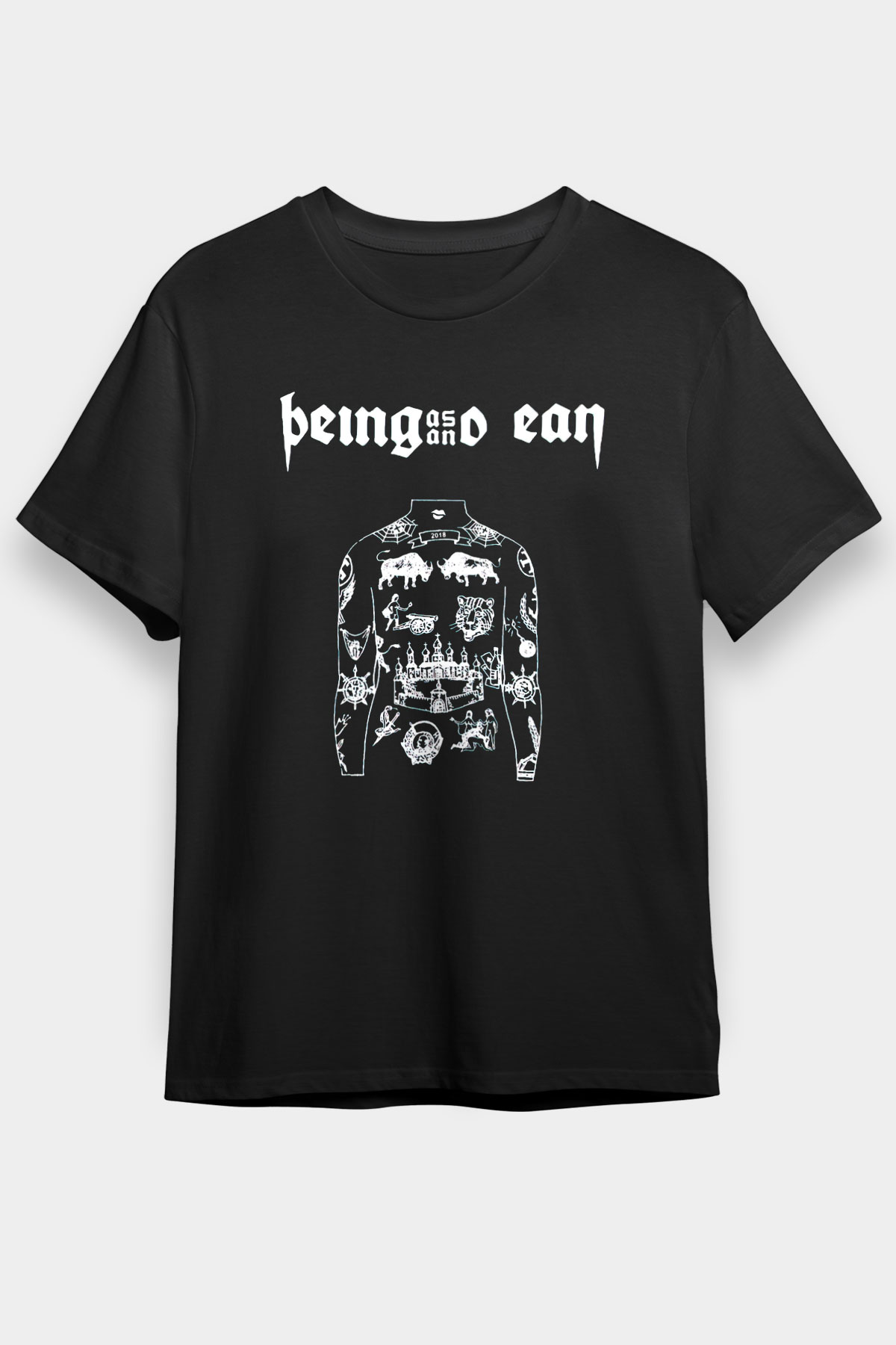 Being as an Ocean Siyah Unisex Tişört T-Shirt - TişörtFabrikası