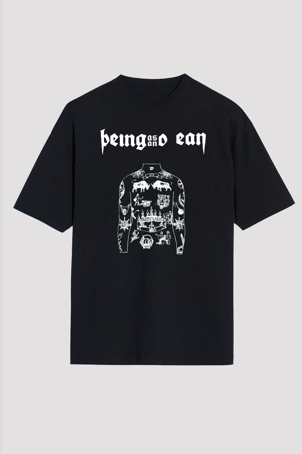 Being as an Ocean Siyah Unisex Tişört T-Shirt - TişörtFabrikası