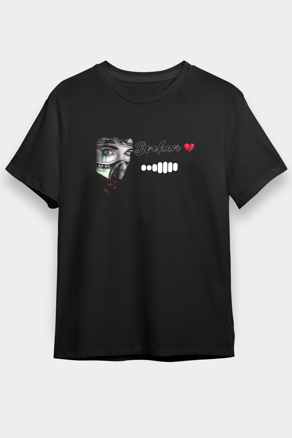 Benjamin Franklin Siyah Unisex Tişört T-Shirt - TişörtFabrikası