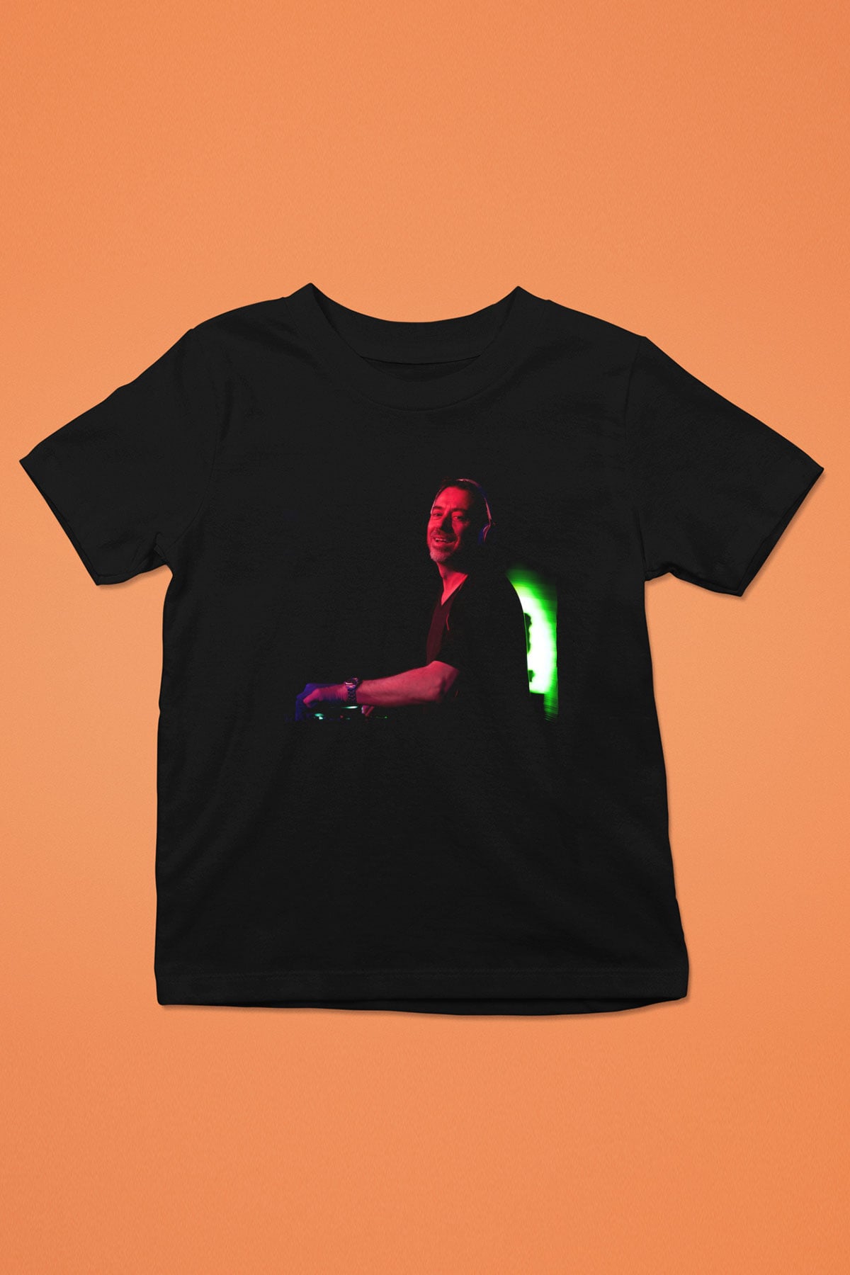 Benny Benassi Siyah Unisex Çocuk Tişört