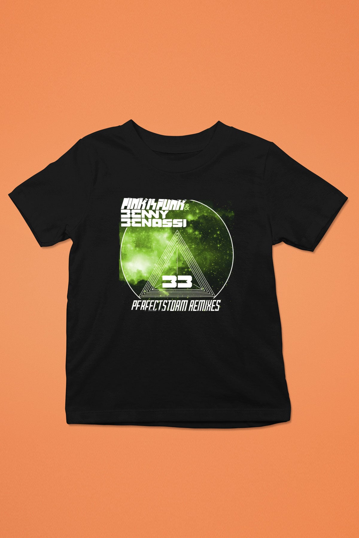 Benny Benassi Siyah Unisex Çocuk Tişört
