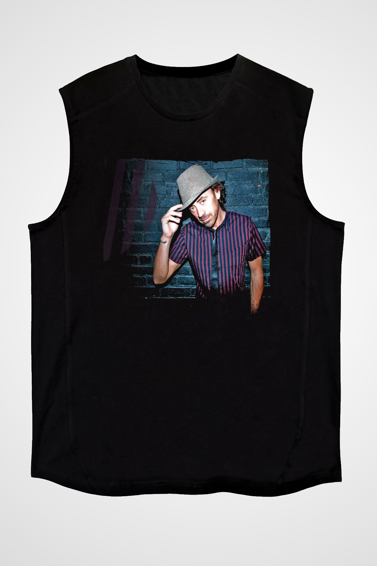 Benny Benassi Siyah Unisex Kolsuz Tişört