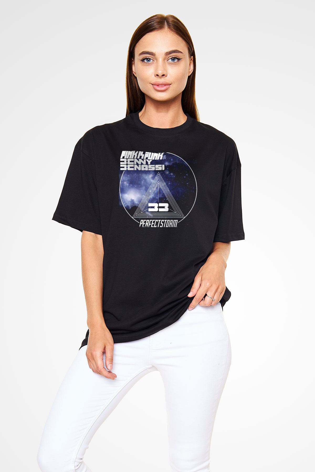 Benny Benassi Siyah Unisex Tişört T-Shirt - TişörtFabrikası