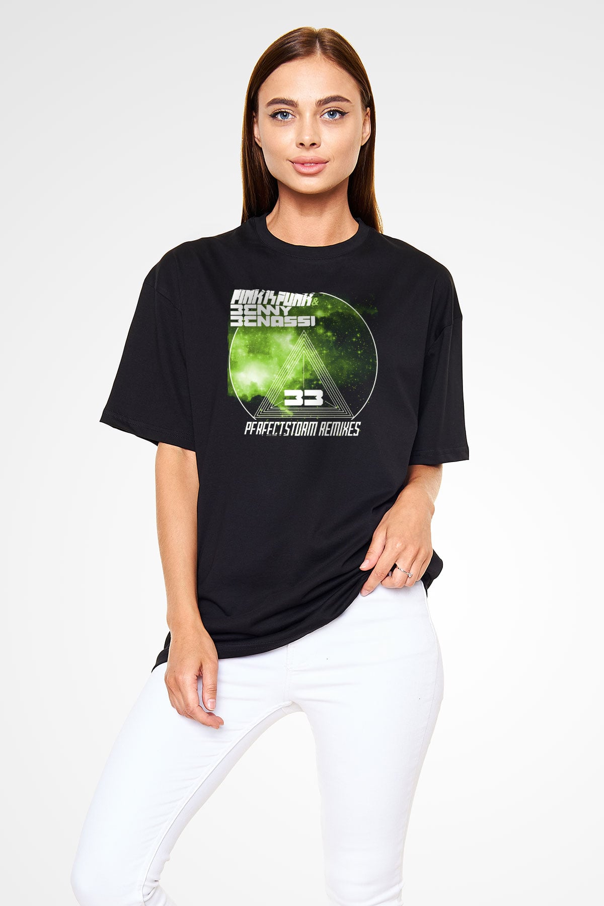 Benny Benassi Siyah Unisex Tişört T-Shirt - TişörtFabrikası