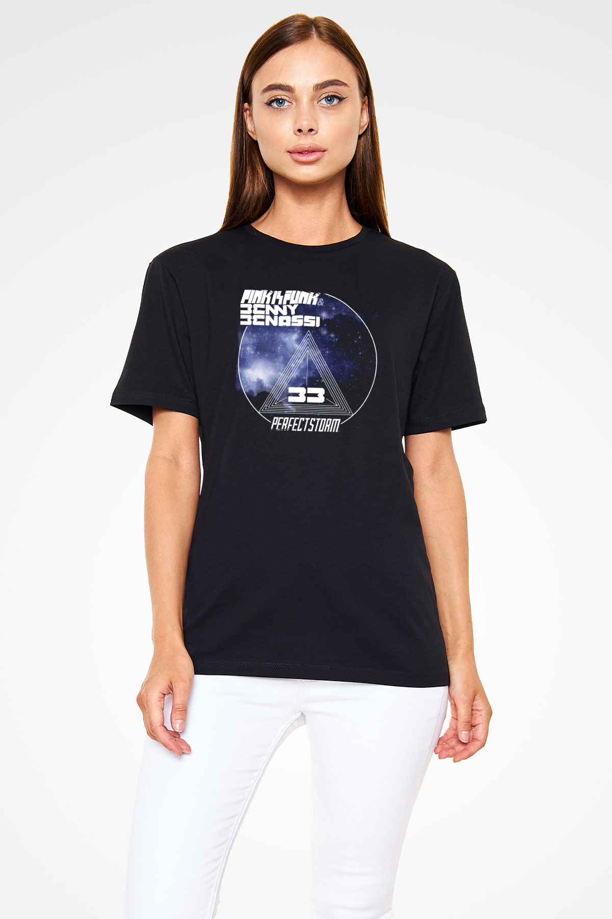 Benny Benassi Siyah Unisex Tişört T-Shirt - TişörtFabrikası