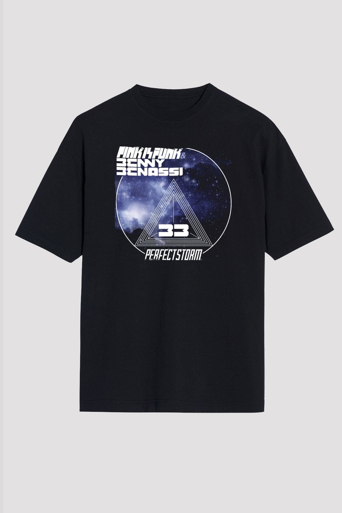 Benny Benassi Siyah Unisex Tişört T-Shirt - TişörtFabrikası