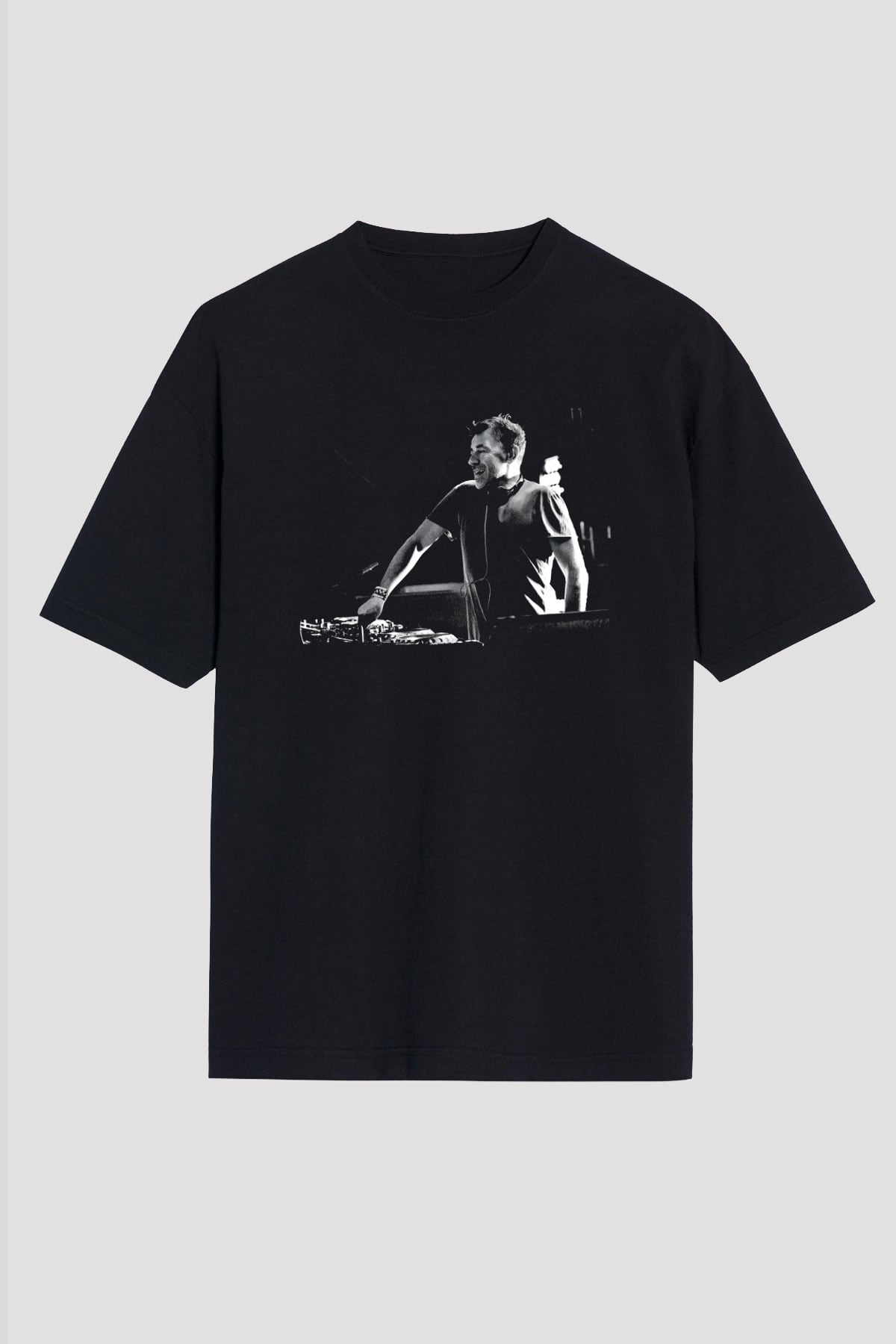 Benny Benassi Siyah Unisex Tişört T-Shirt - TişörtFabrikası