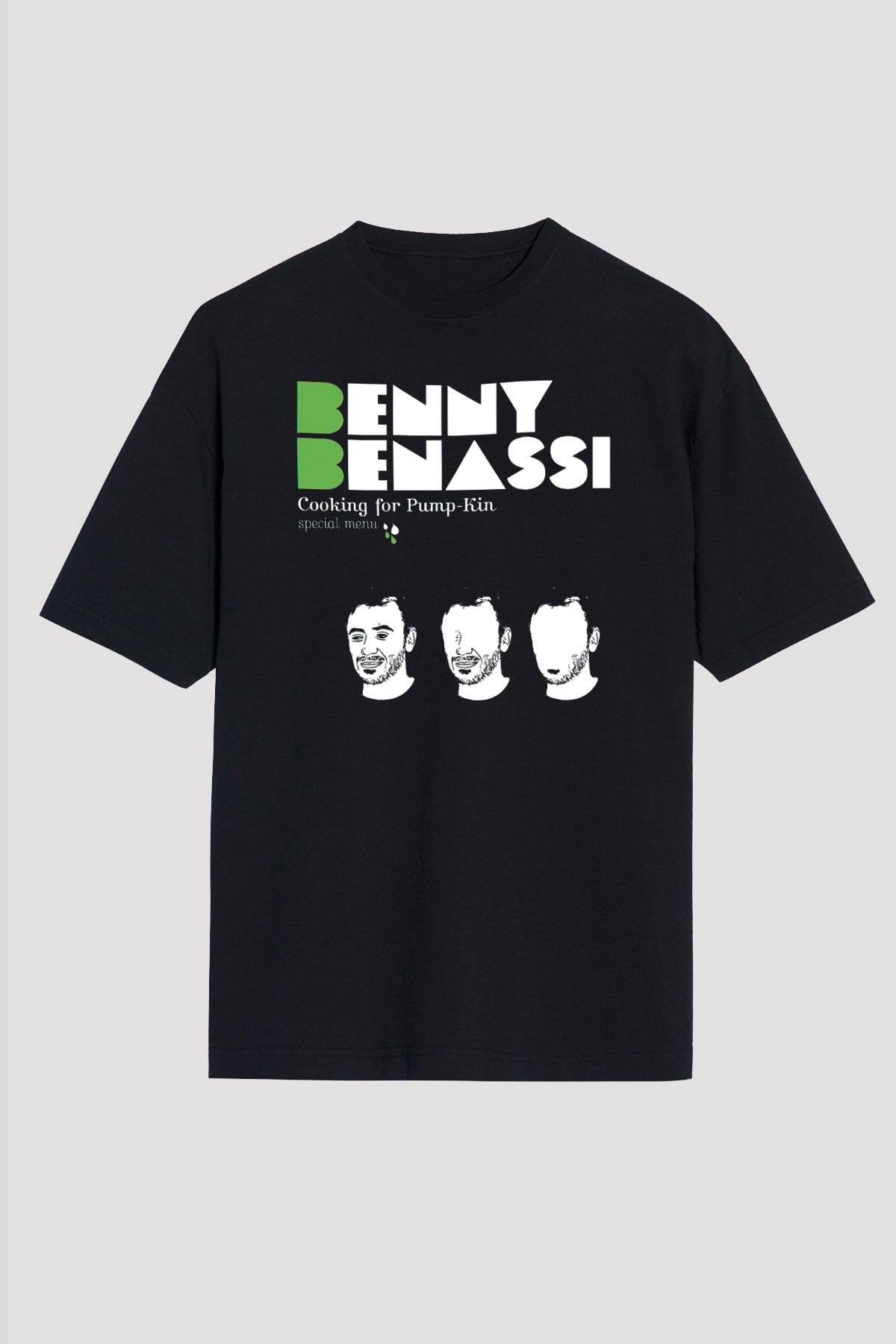 Benny Benassi Siyah Unisex Tişört T-Shirt - TişörtFabrikası